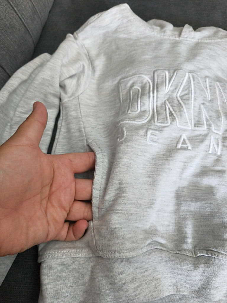 DKNY Jeans Gri Sweatshirt — görsel 10/11