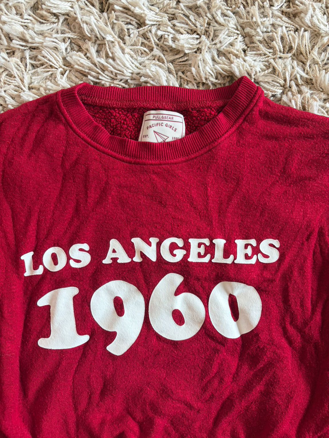 Pull & Bear Kırmızı Sweatshirt — görsel 2/6