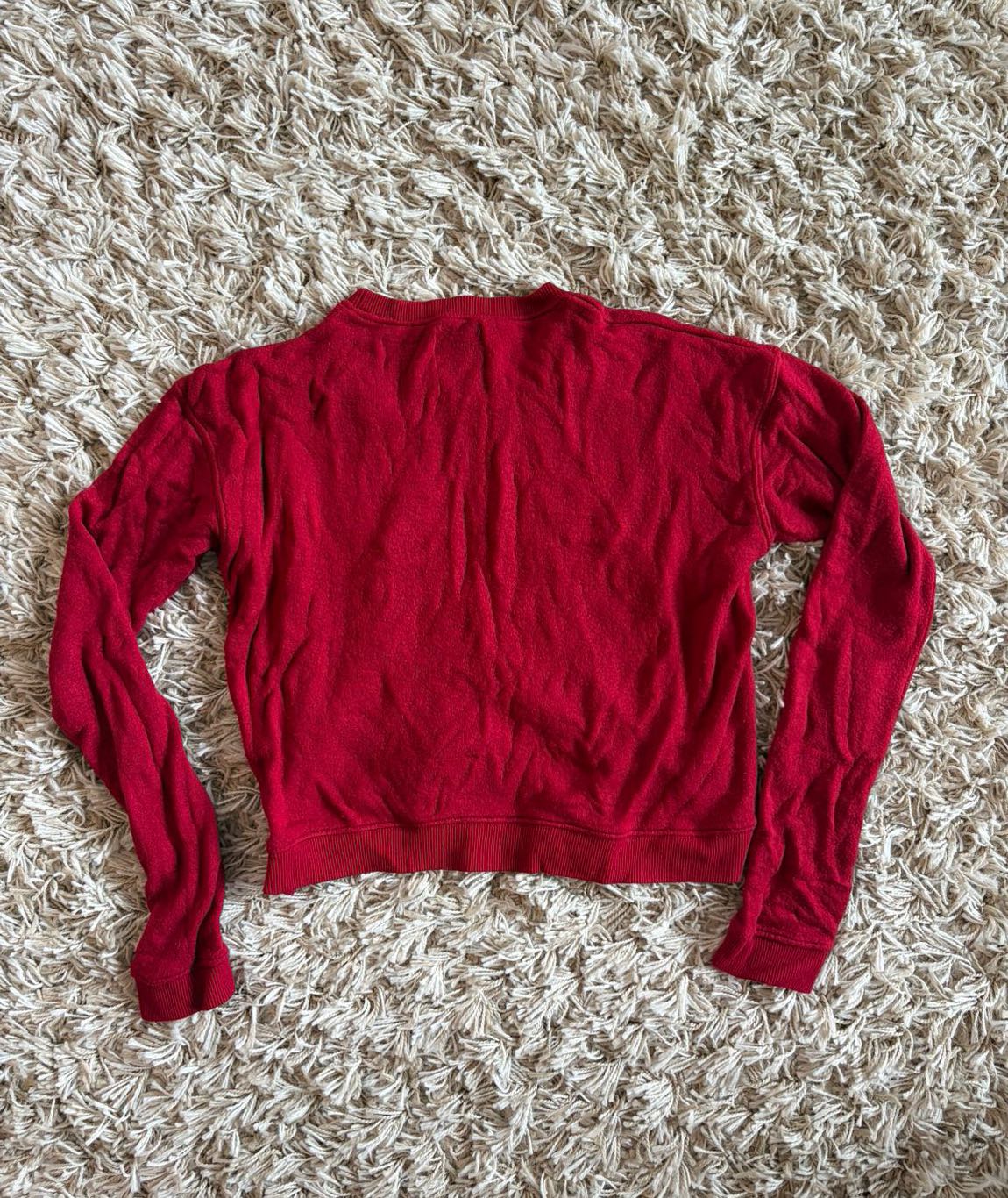 Pull & Bear Kırmızı Sweatshirt — görsel 4/6