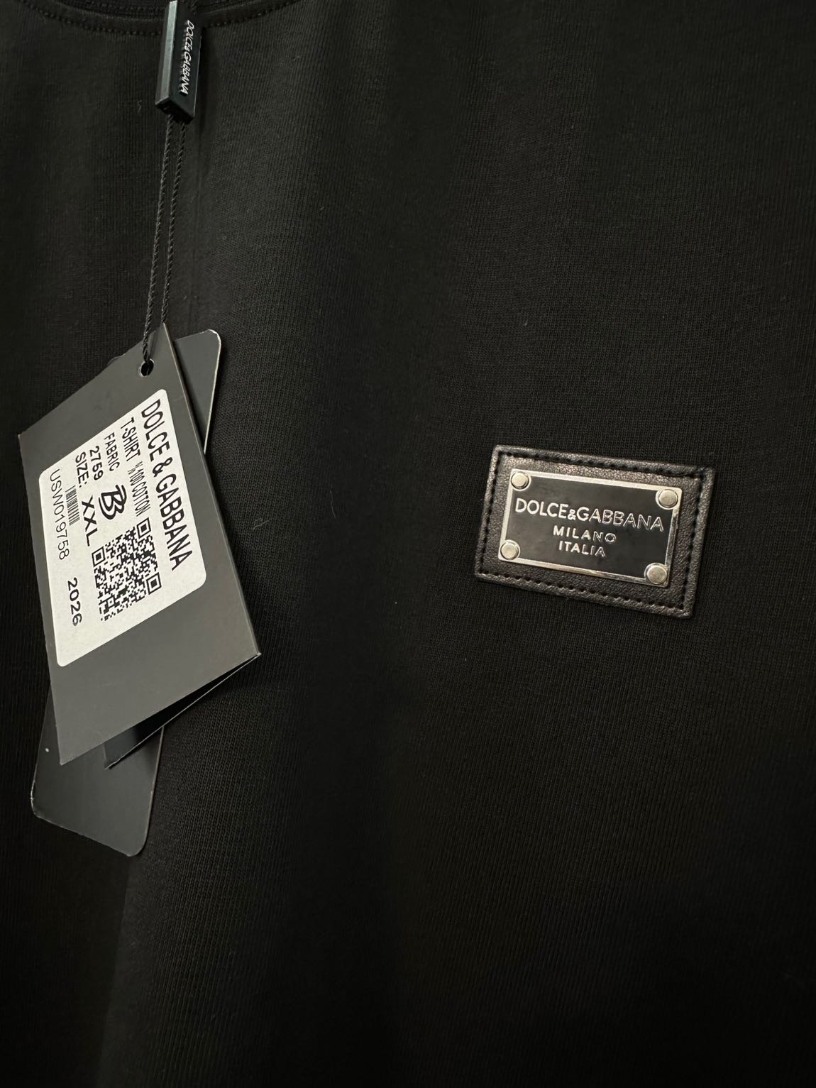 Dolce & Gabbana Siyah Tişört — görsel 5/6