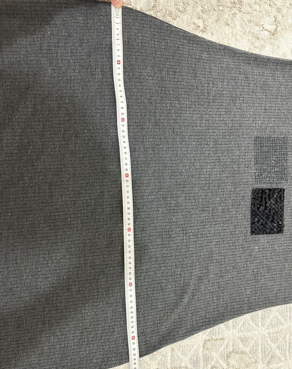 Pullu Detaylı Gri Tunik — görsel 3/3