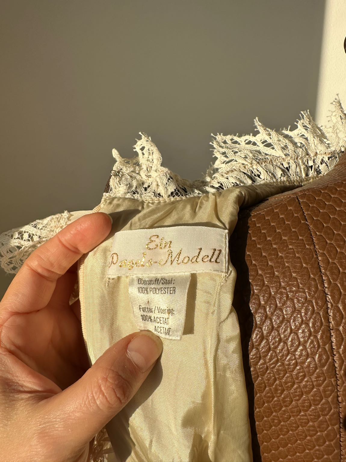 American Vintage Tarzı Beige Elbise — görsel 20/20