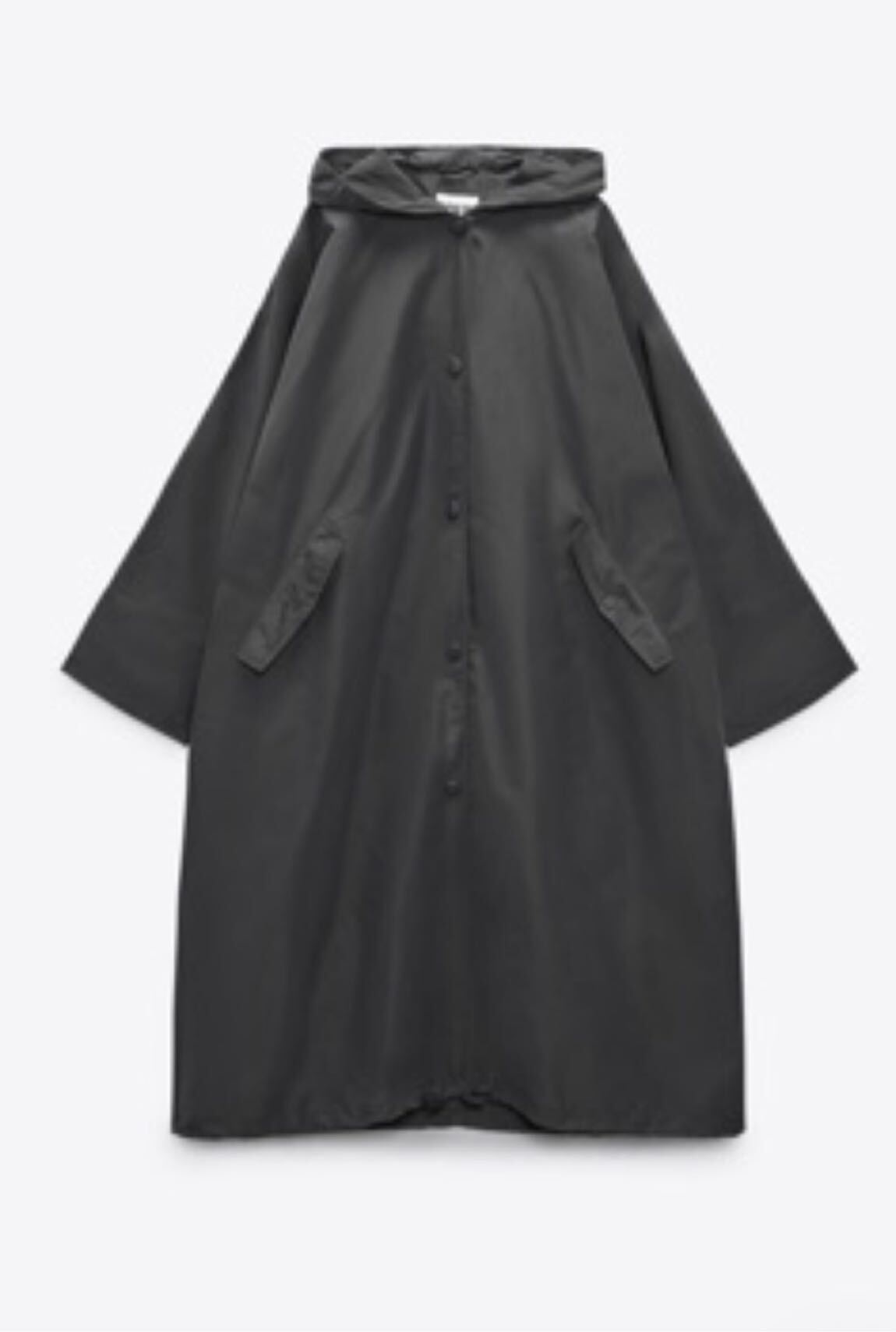Zara Oversize Yağmurluk — görsel 6/10