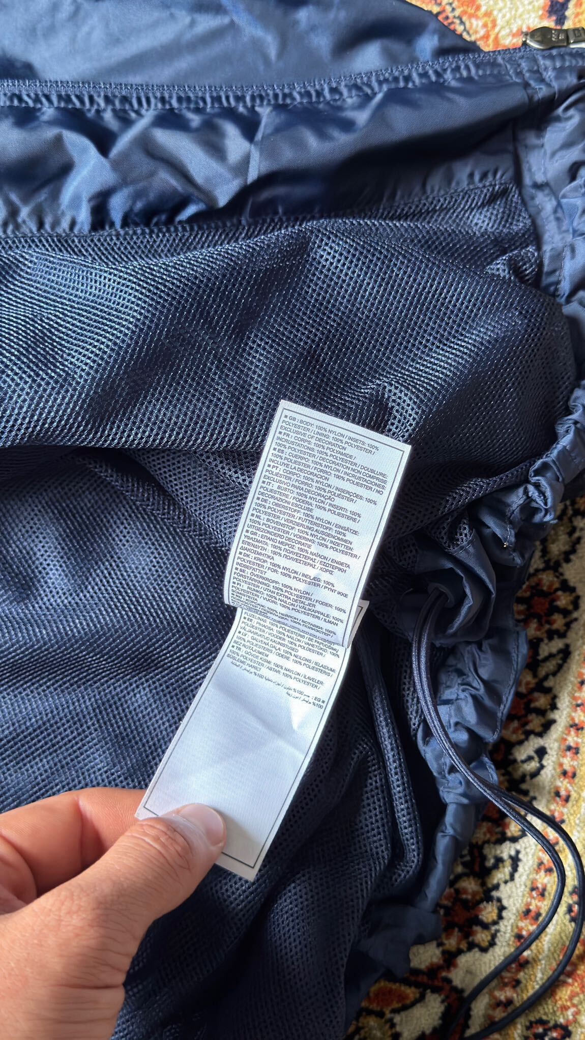 Nike Lacivert Rüzgarlık — görsel 9/11
