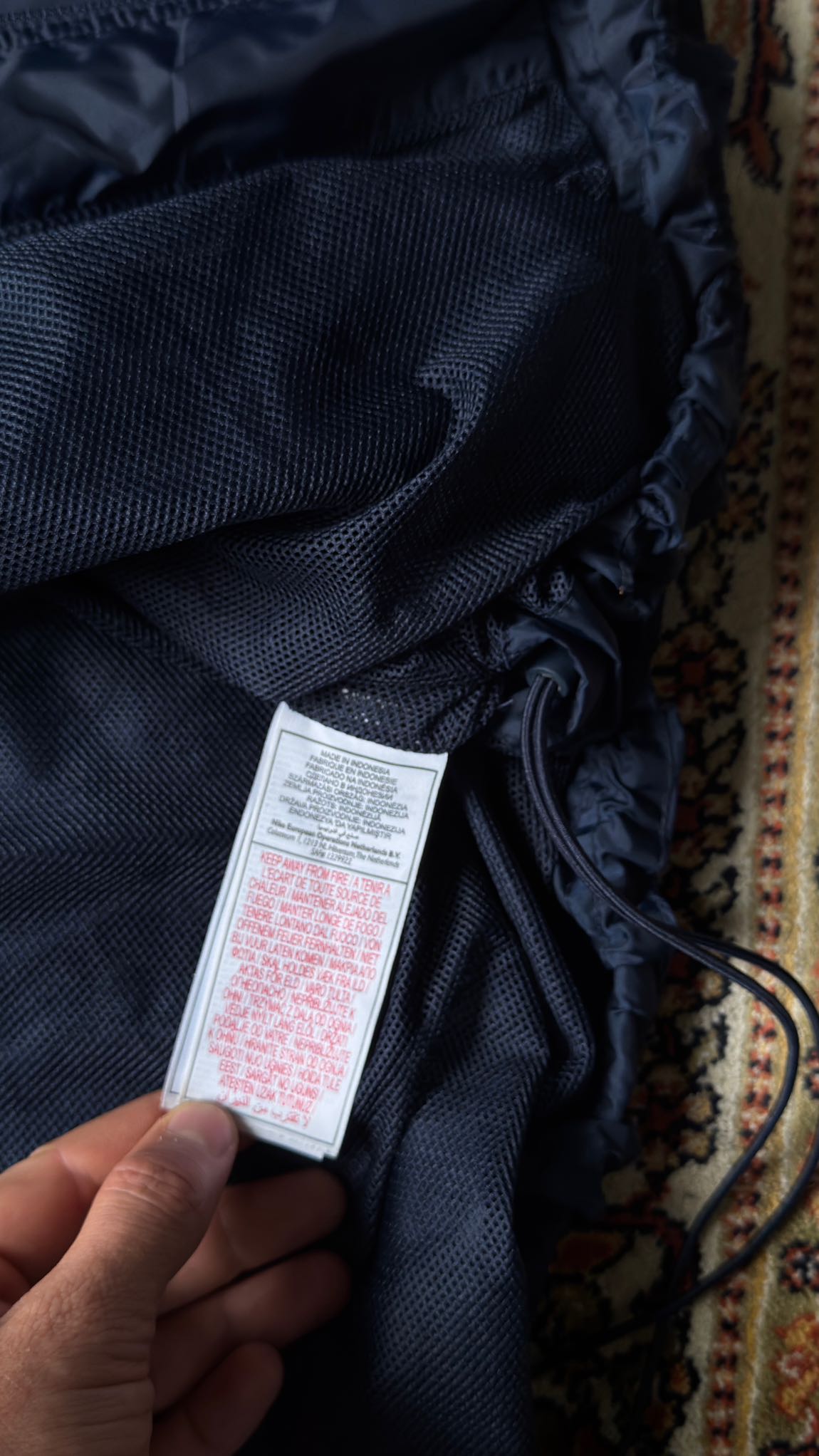 Nike Lacivert Rüzgarlık — görsel 8/11