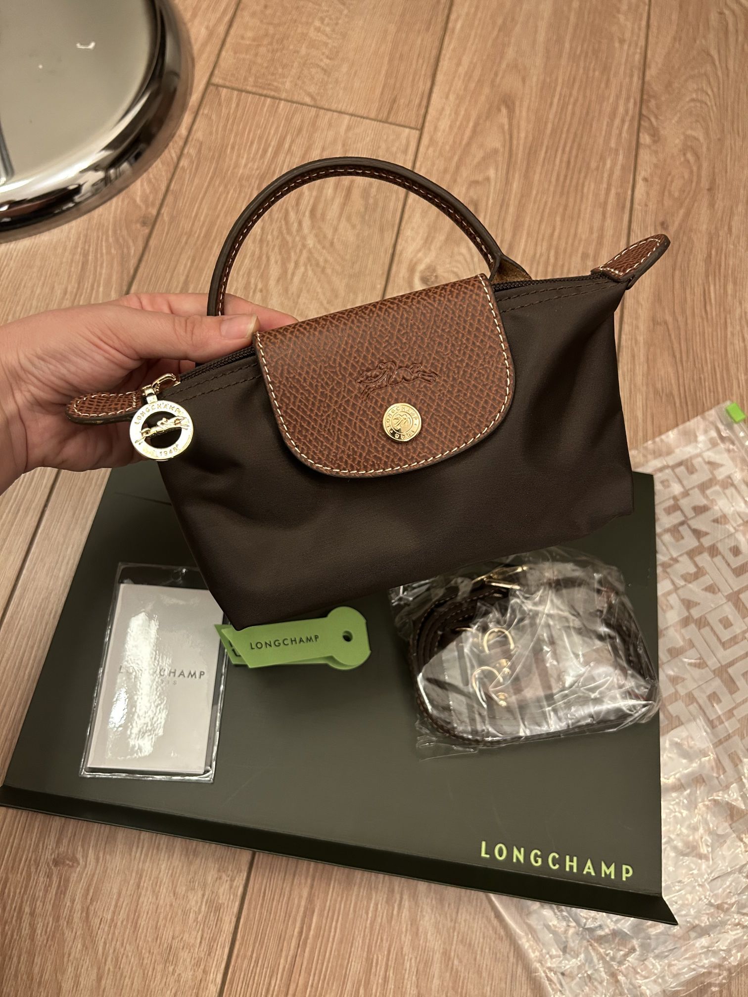 Longchamp Ebony Xs — görsel 5/8