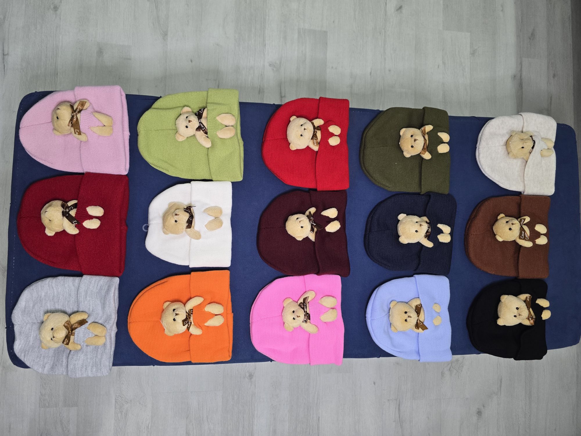 🐻 ÇOK ŞIK TEDDY BEAR UNİSEX BERE 🐻 — görsel 2/2