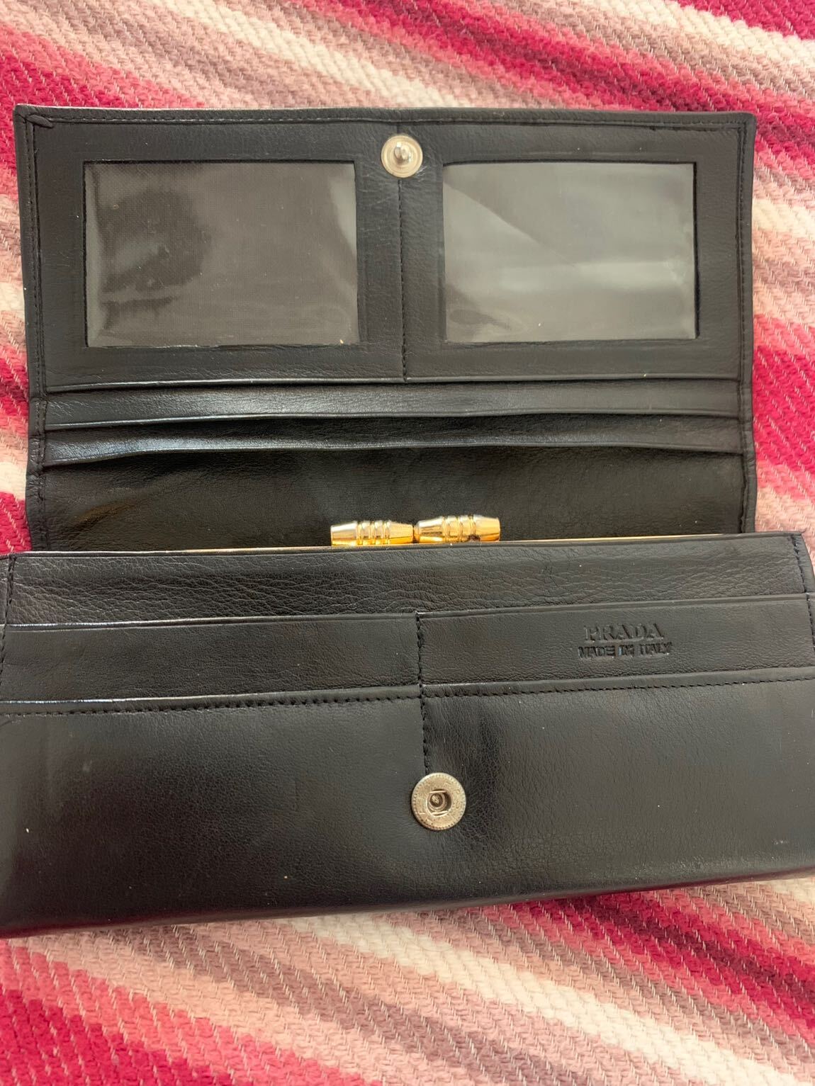 Prada Siyah Cüzdan — görsel 3/7