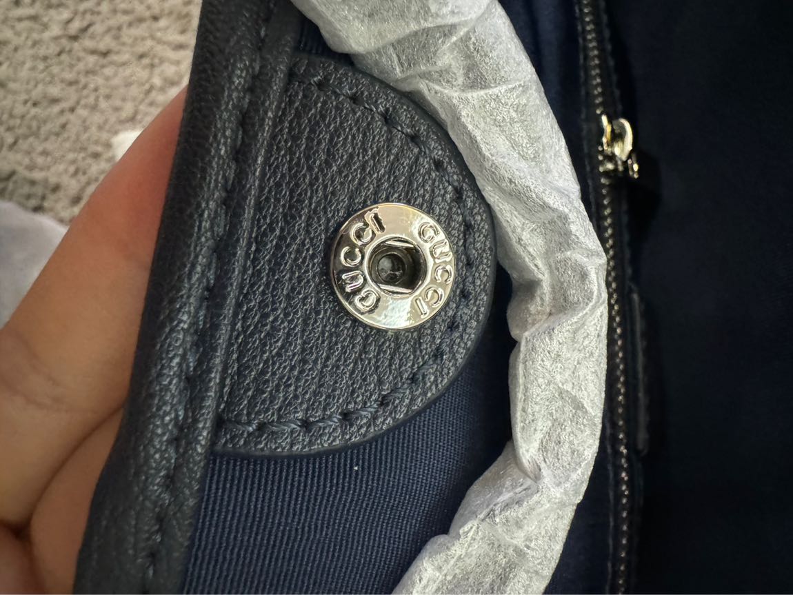 Gucc* monograme tote jean çanta — görsel 11/13