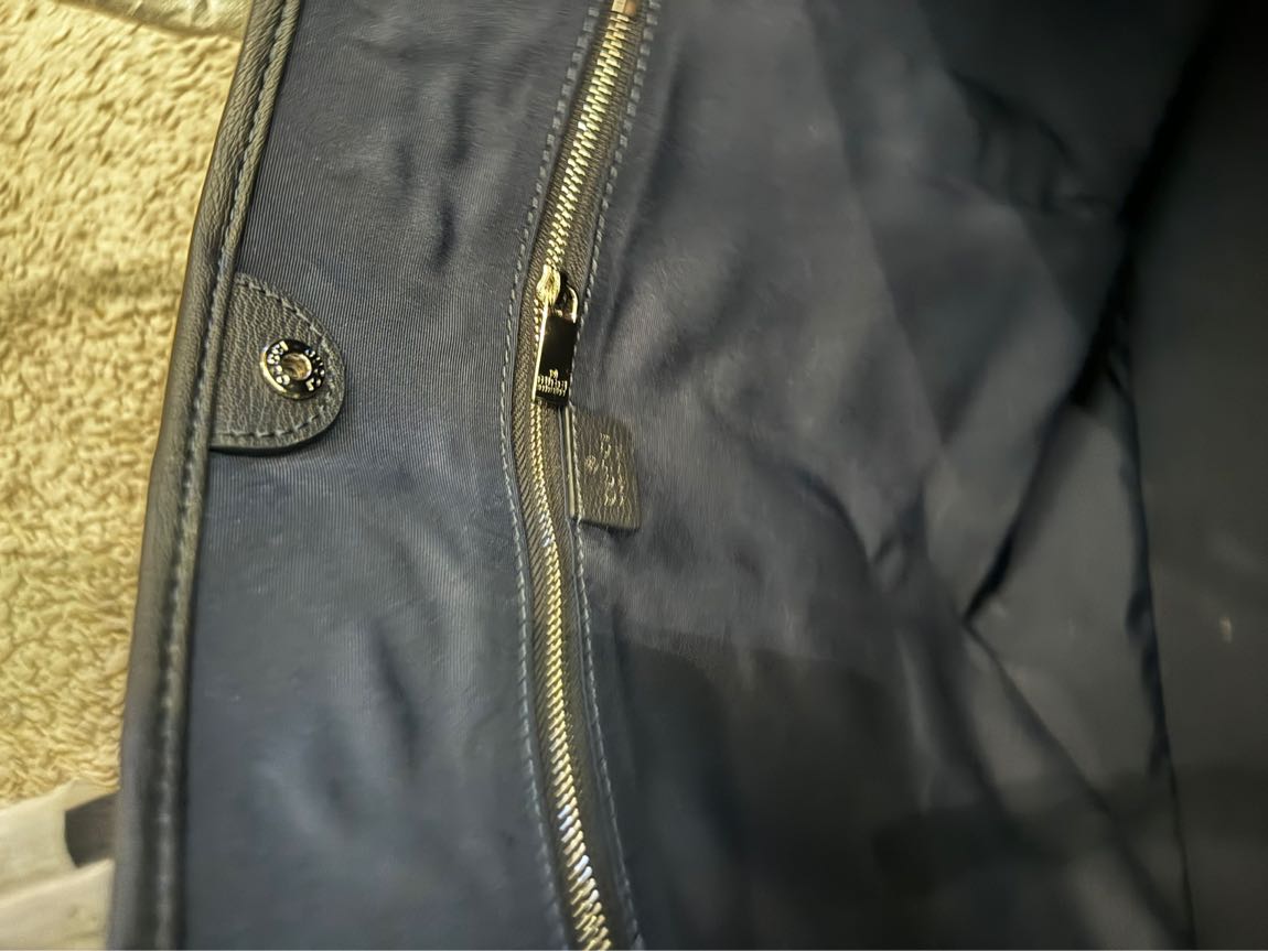 Gucc* monograme tote jean çanta — görsel 10/13