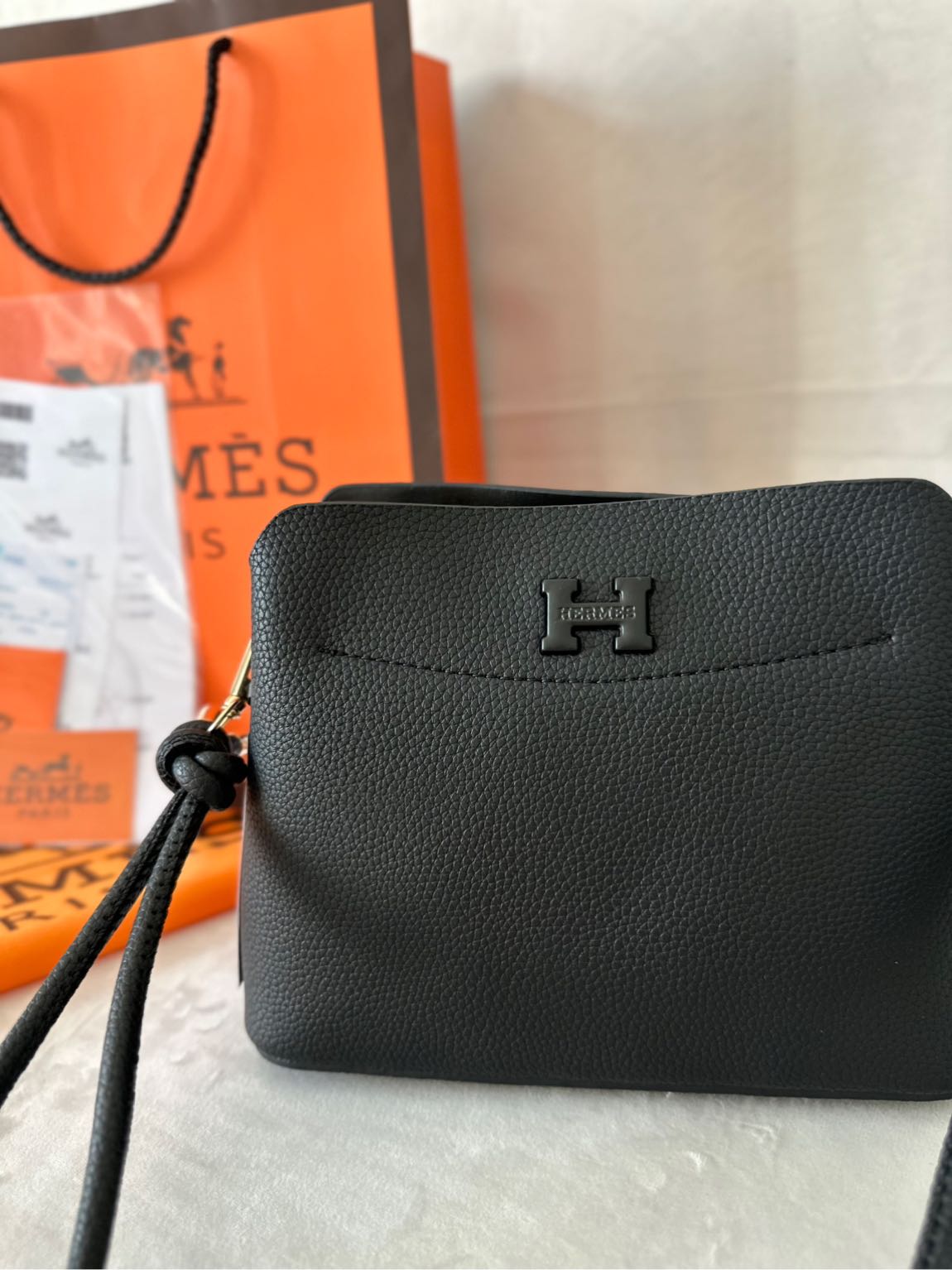 Hermes Siyah Çanta — görsel 2/3