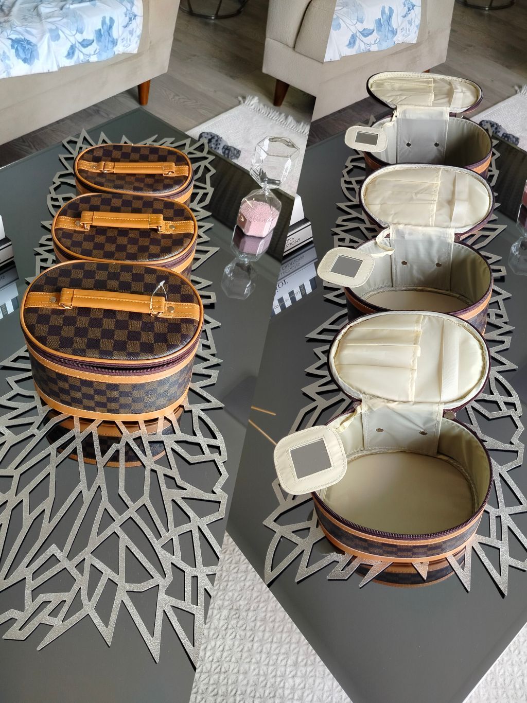 Organizer Makyaj Çanta Set 🥰 🎉 🎁 💕 — görsel 3/5
