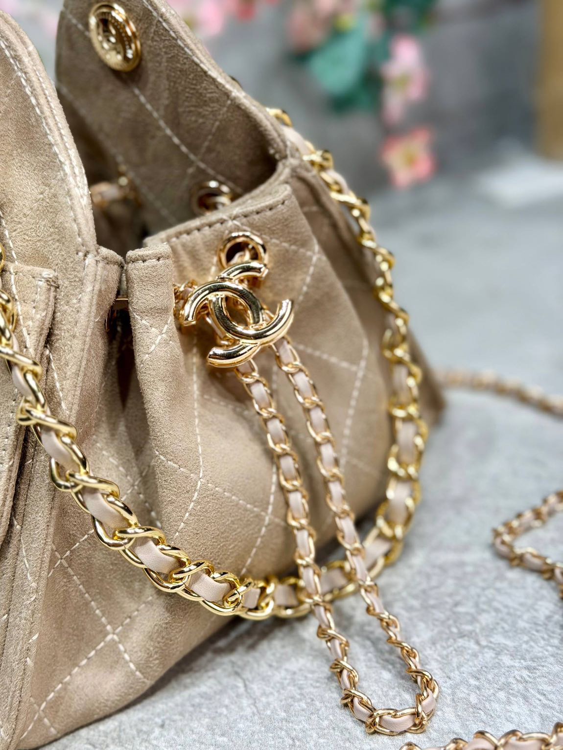 Chanel süet 25 mini — görsel 16/20
