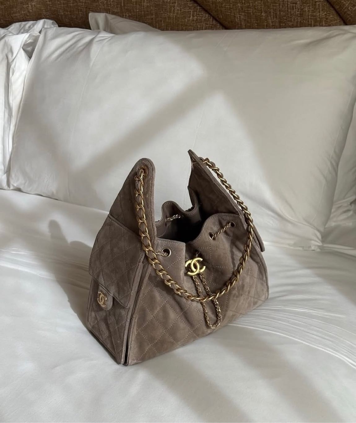 Chanel süet 25 mini — görsel 6/20