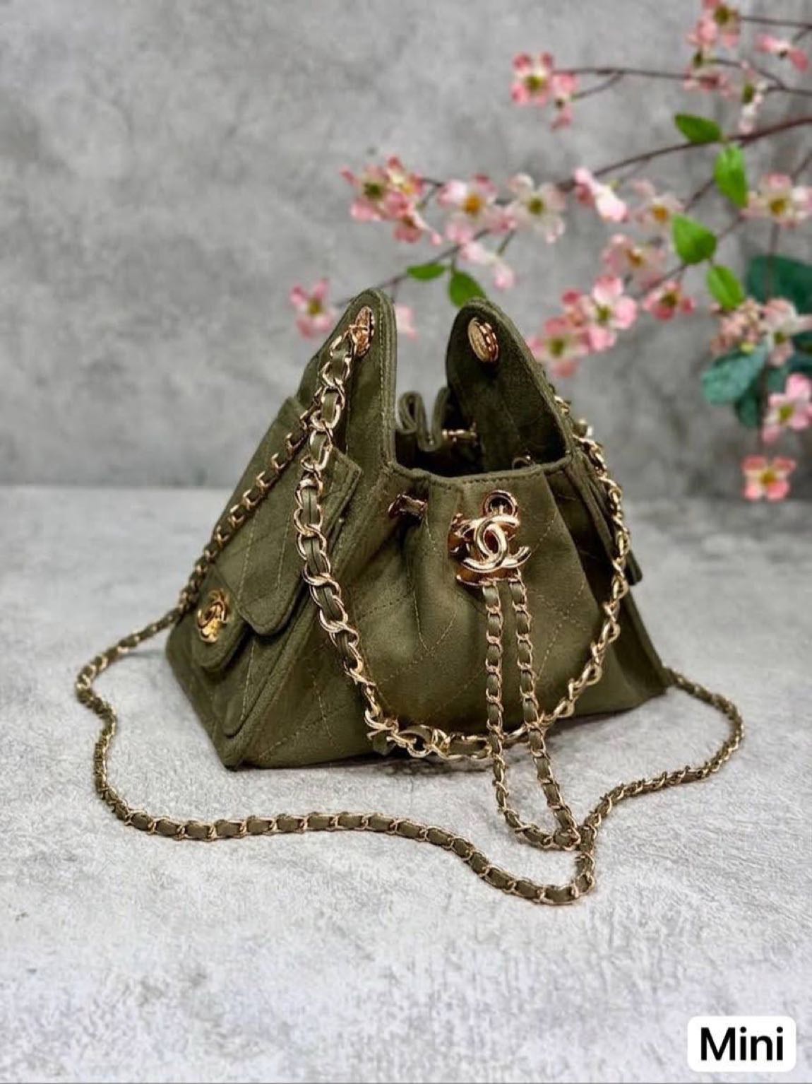 Chanel süet 25 mini — görsel 9/20