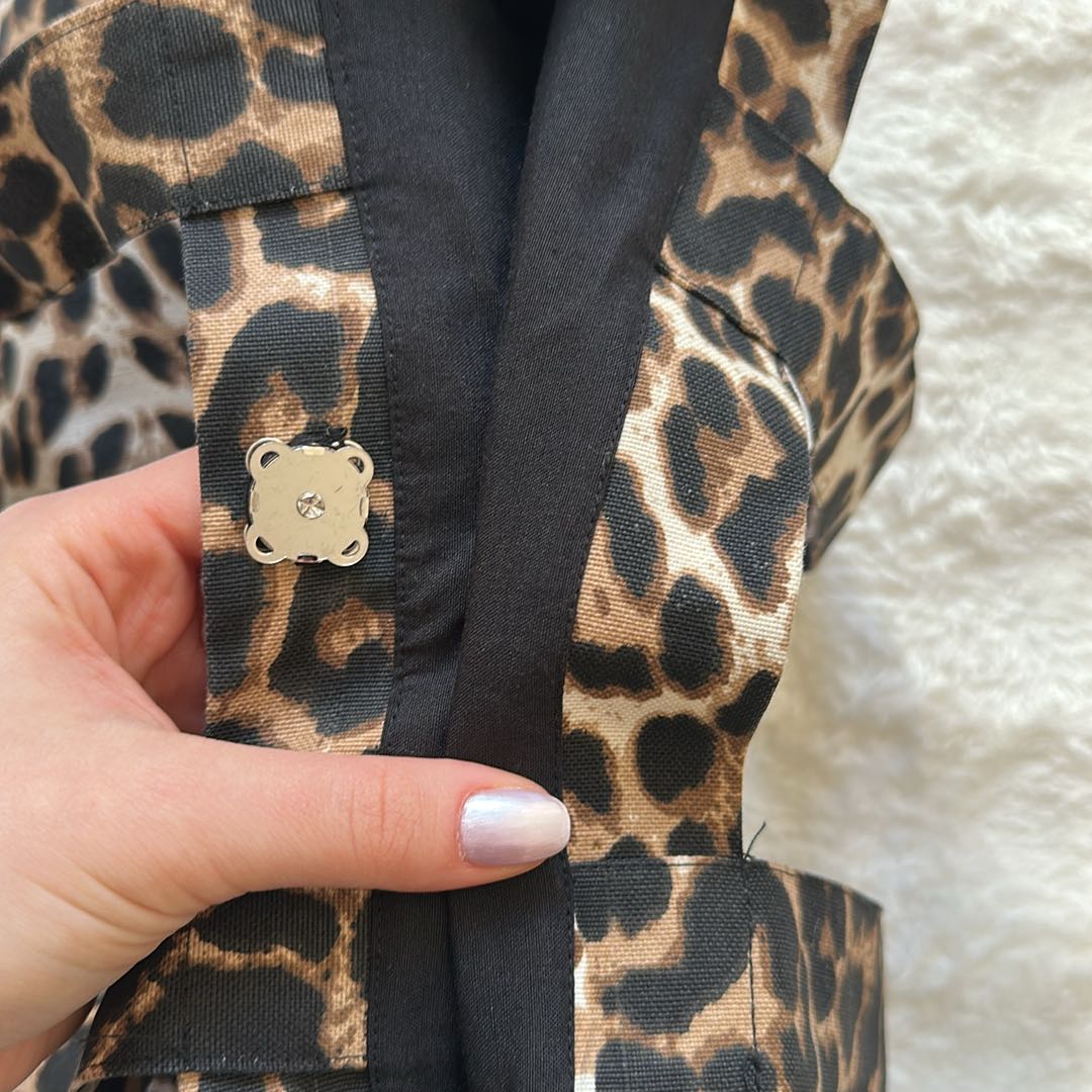 Leopar Desenli Bez Çanta — görsel 5/5