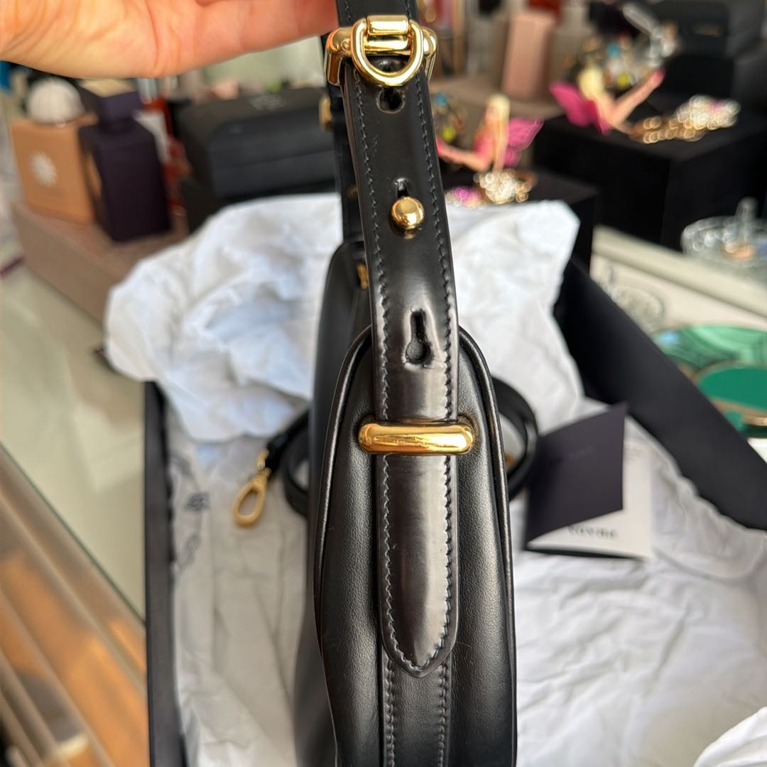 Prada Arque Mini Deri Omuz Çantası — görsel 7/11