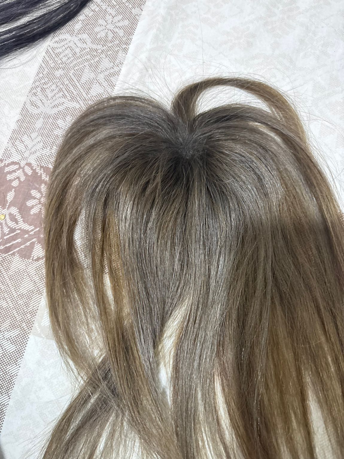 Gerçek saç tepelik — görsel 8/10