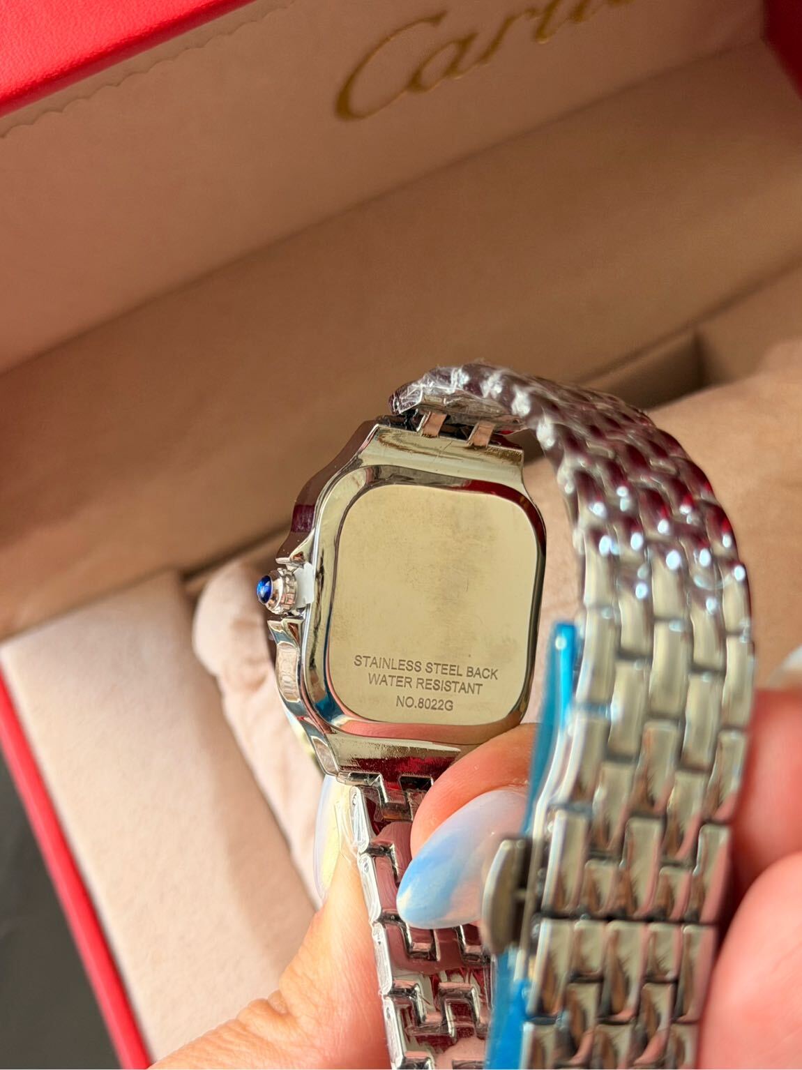 Cartier Panthere Gümüş Kol Saati — görsel 5/5