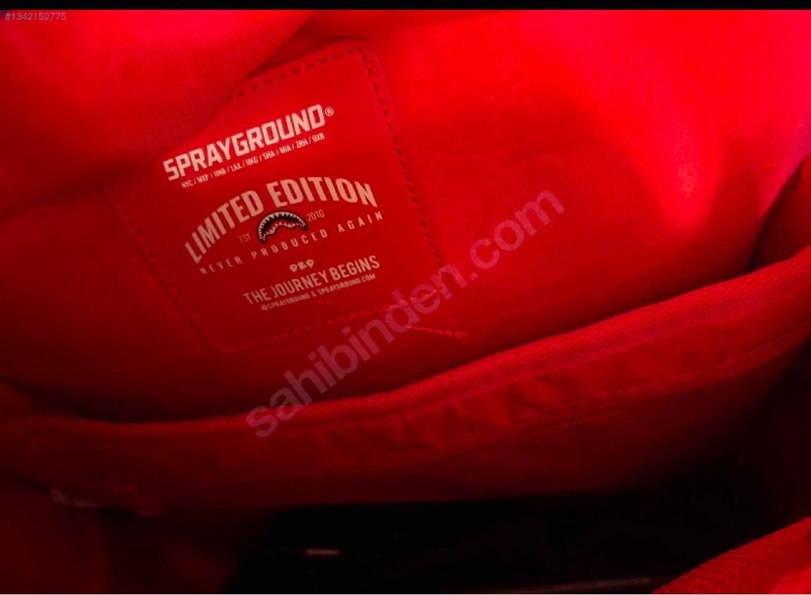SPRAYGRAOUND BACKPACK LİMİTED EDİTİON — görsel 8/12