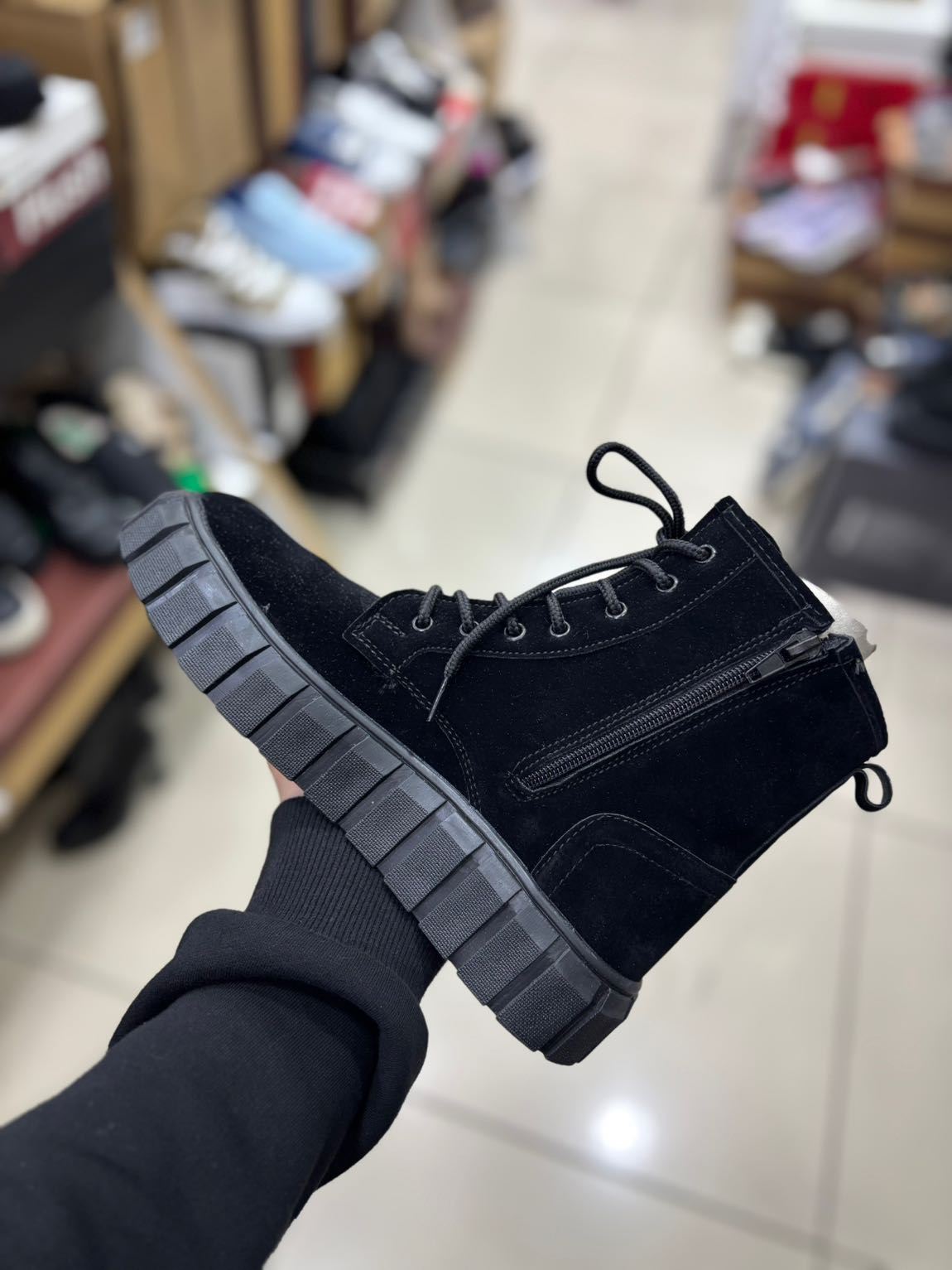 Slazenger marka Siyah Süet Bot — görsel 5/6