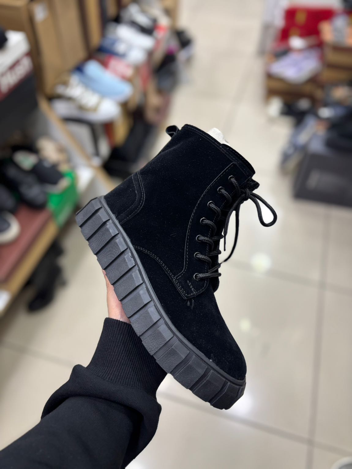 Slazenger marka Siyah Süet Bot — görsel 3/6