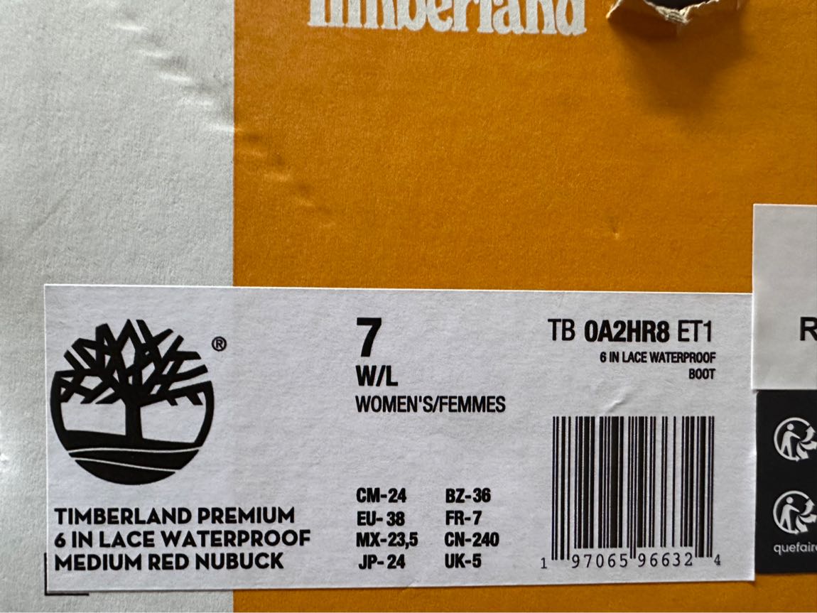 Timberland Kadın Bot — görsel 8/8