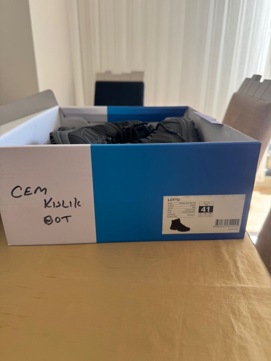 Lotto Siyah Bot — görsel 3/4