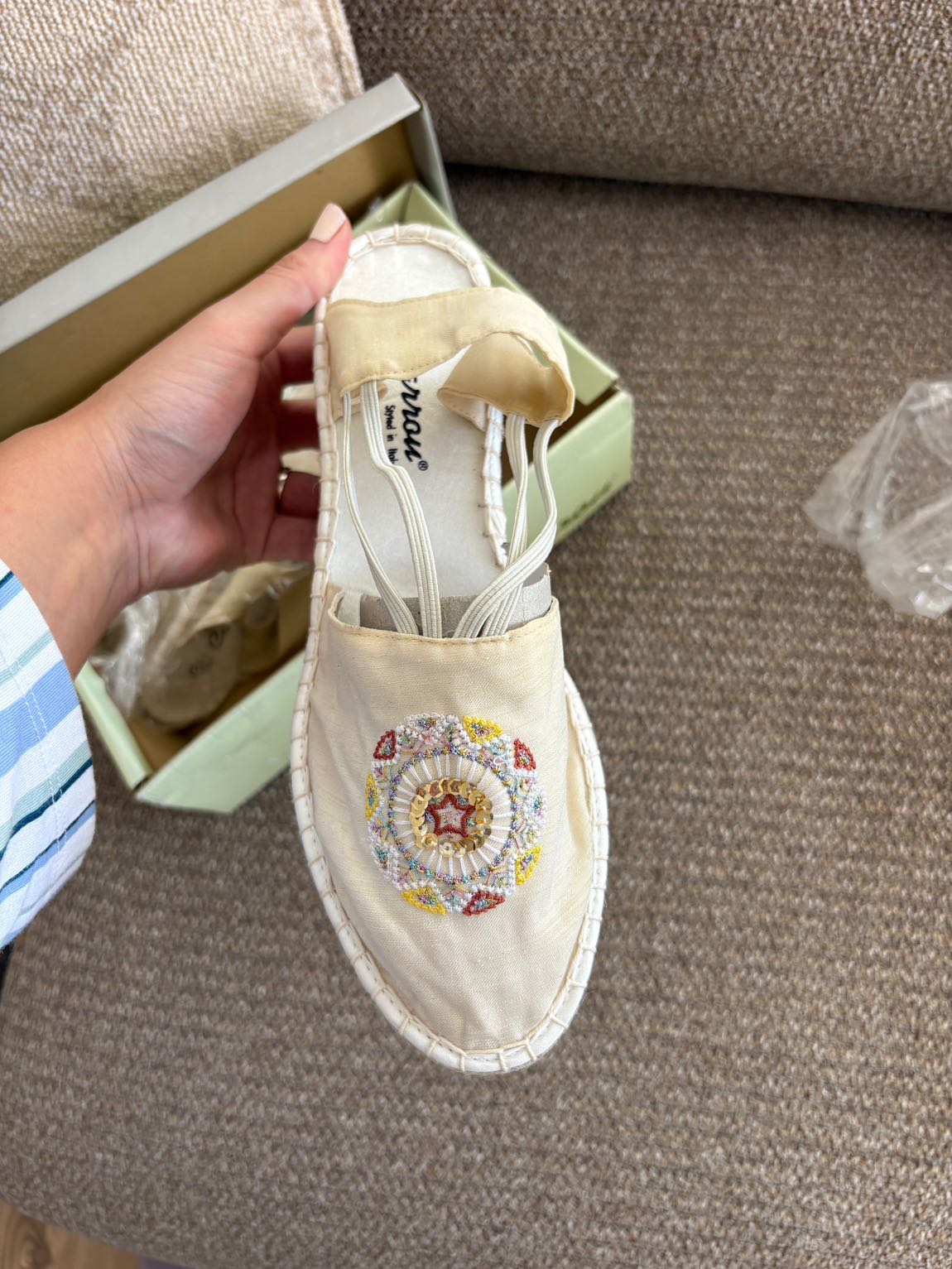 Kadın Espadril Sandalet — görsel 3/4