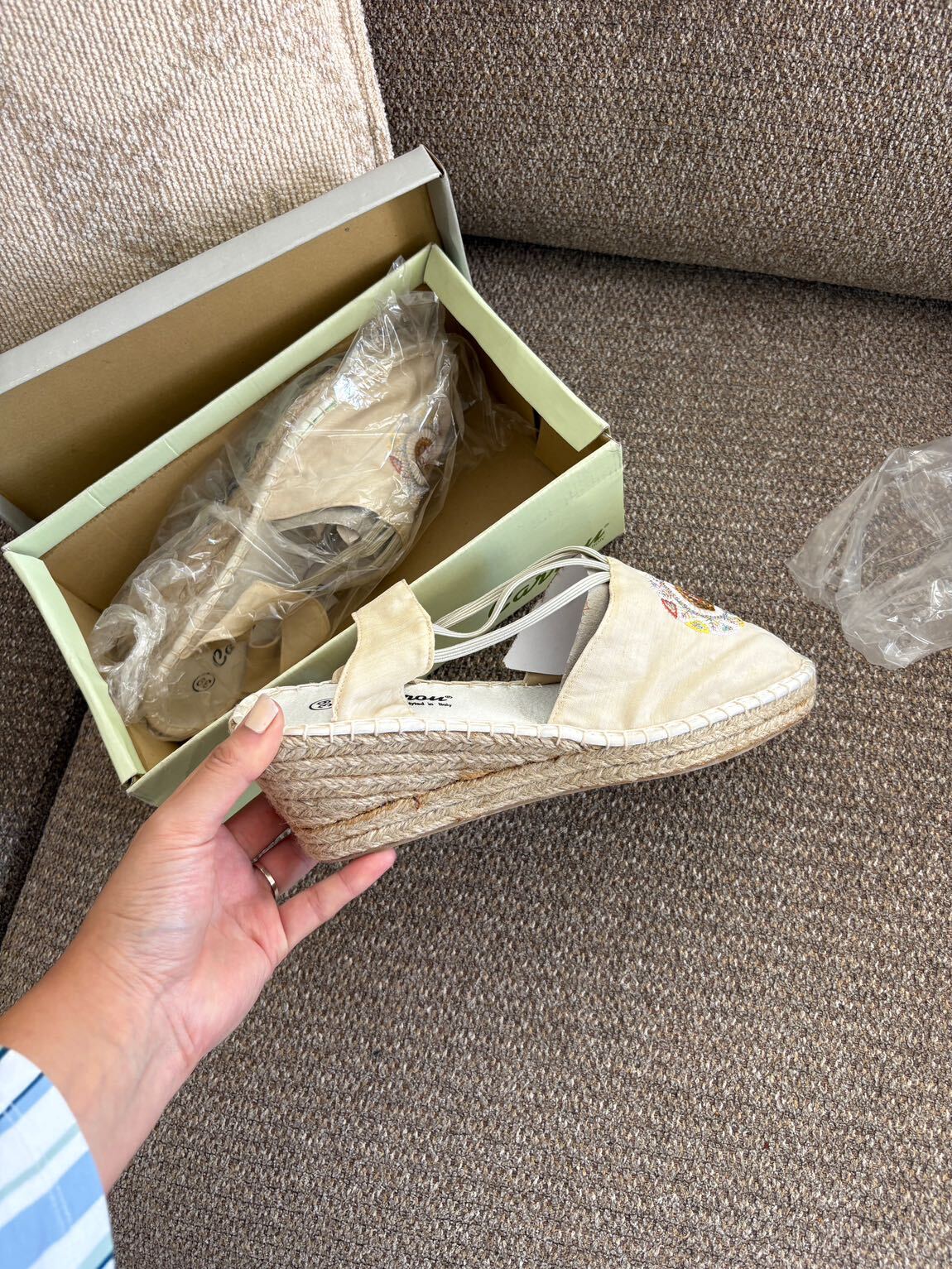 Kadın Espadril Sandalet — görsel 4/4