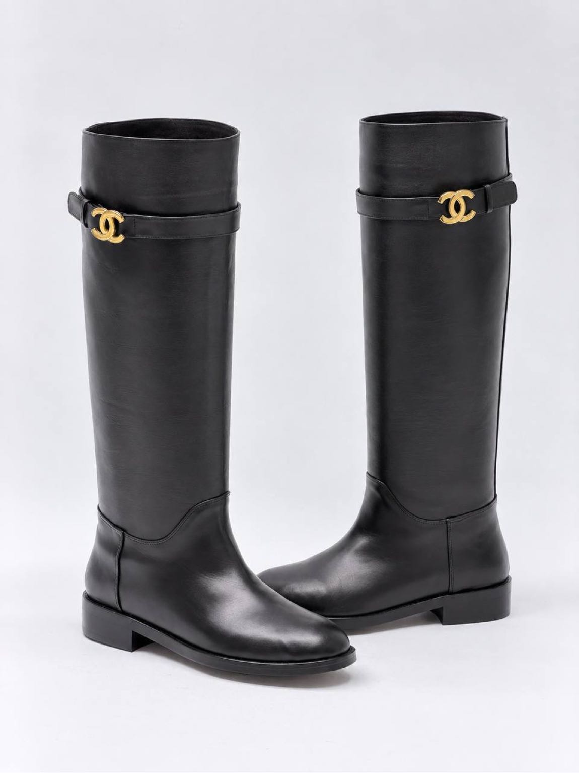 Chanel Siyah Deri Çizme 36-41 arası — görsel 4/8