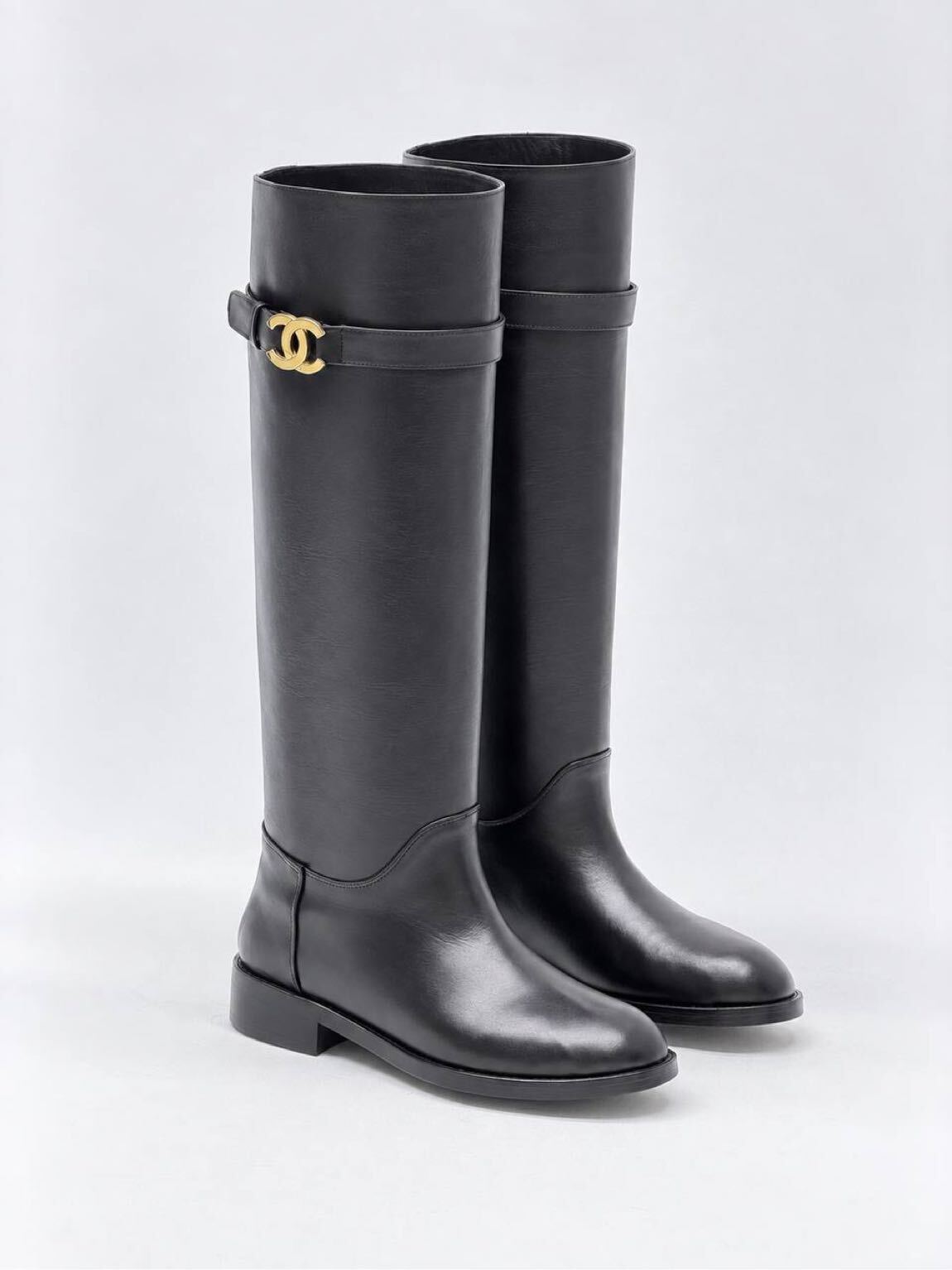 Chanel Siyah Deri Çizme 36-41 arası — görsel 2/8