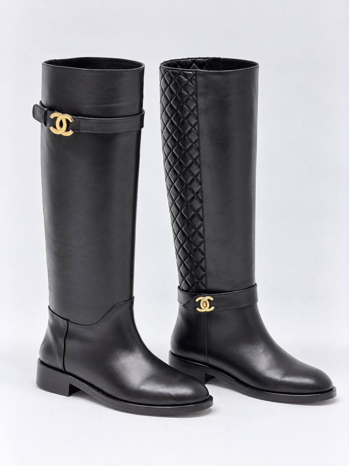 Chanel Siyah Deri Çizme 36-41 arası — görsel 7/8