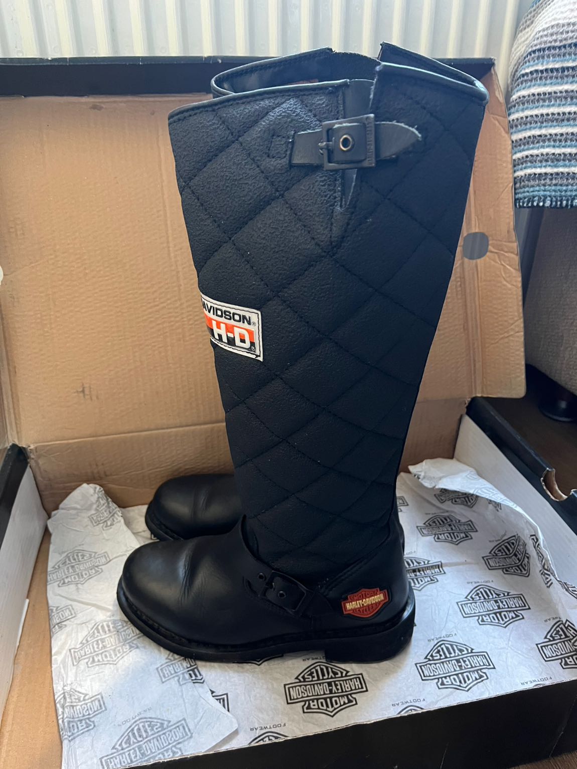 Harley Davidson Siyah Çizme — görsel 4/12