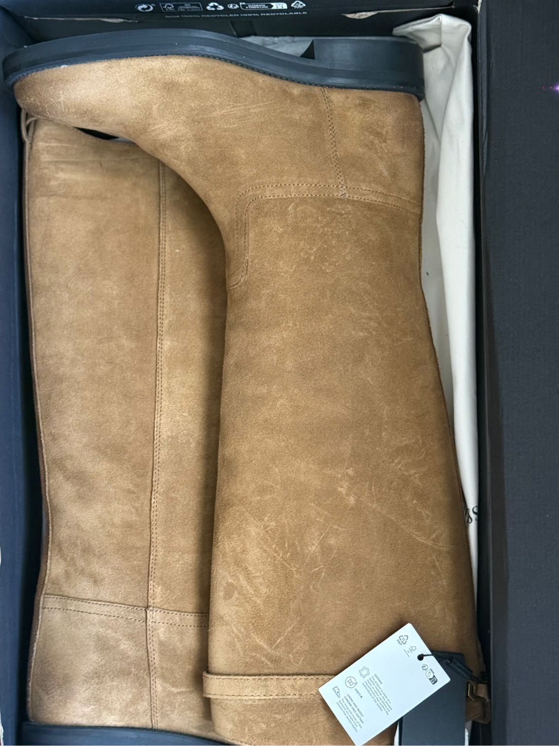 Massimo Dutti süet çizme — görsel 9/9