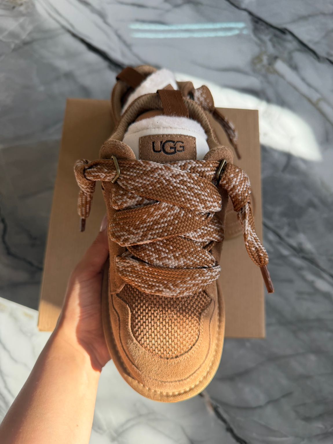 Ugg Taba Spor Ayakkabı — görsel 2/5