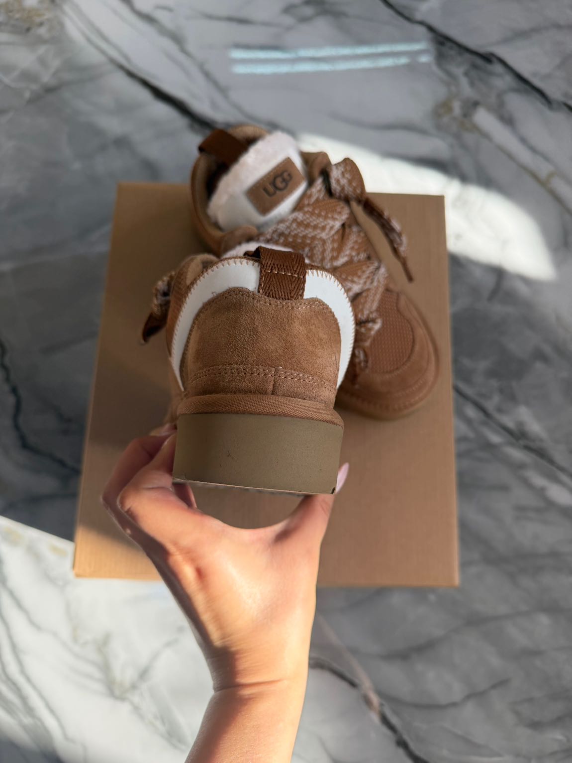 Ugg Taba Spor Ayakkabı — görsel 3/5
