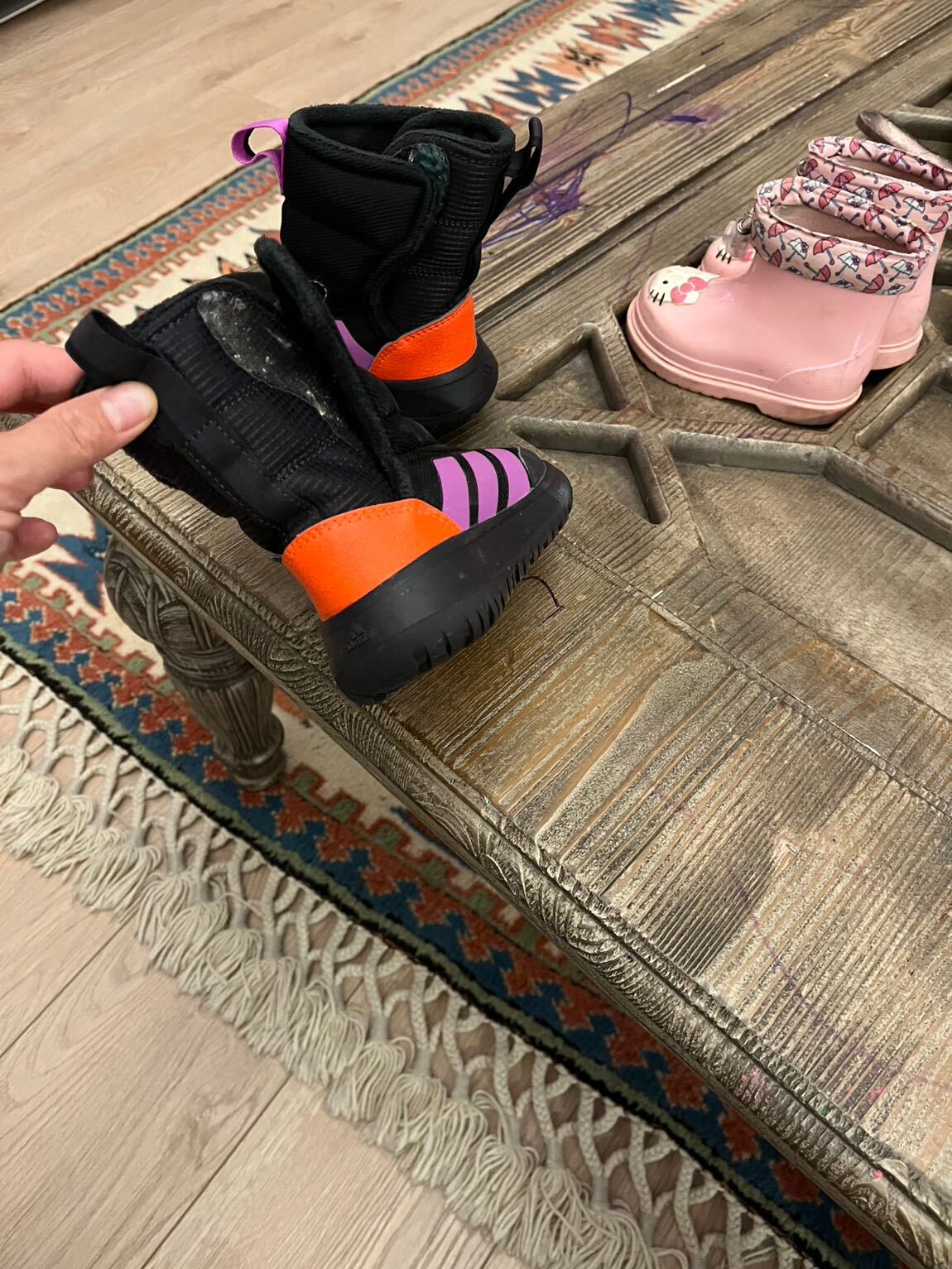 Adidas Çok Renkli Çocuk Botu — görsel 4/7