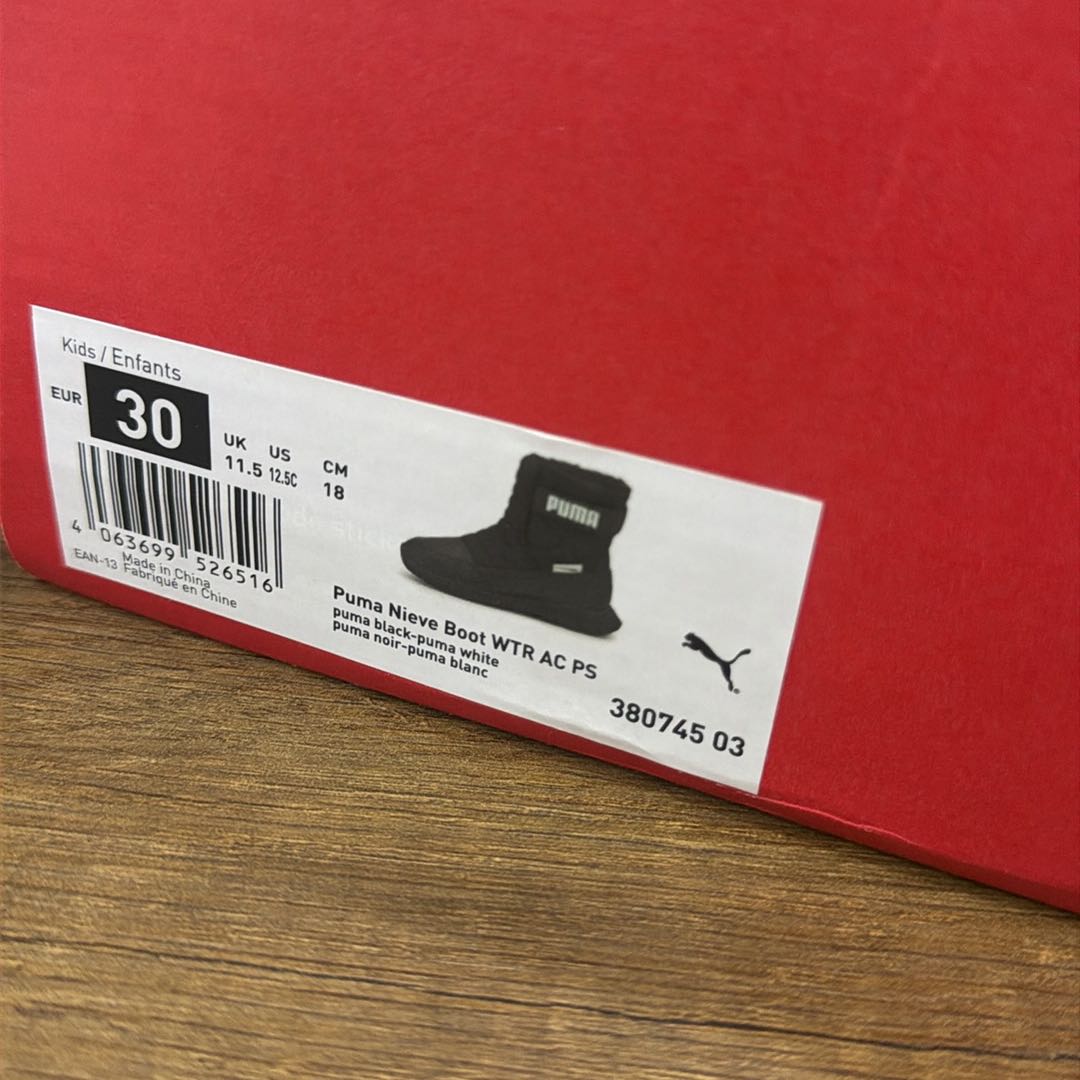Puma Siyah Kar Botu — görsel 4/5