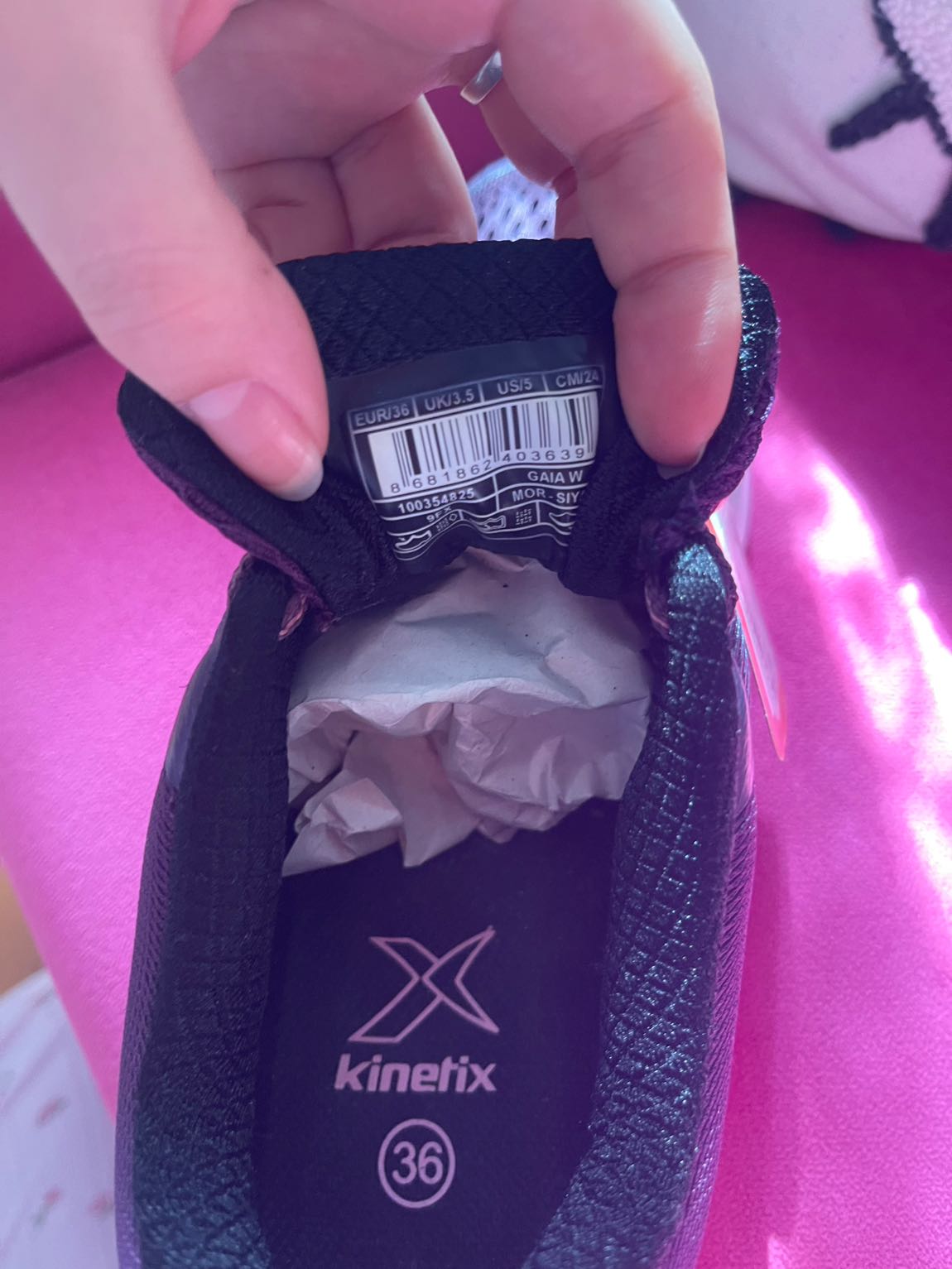 Kinetix Mor Spor Ayakkabı — görsel 6/6