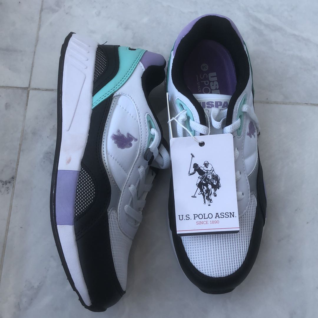 US Polo Assn Beyaz Spor Ayakkabı — görsel 3/5
