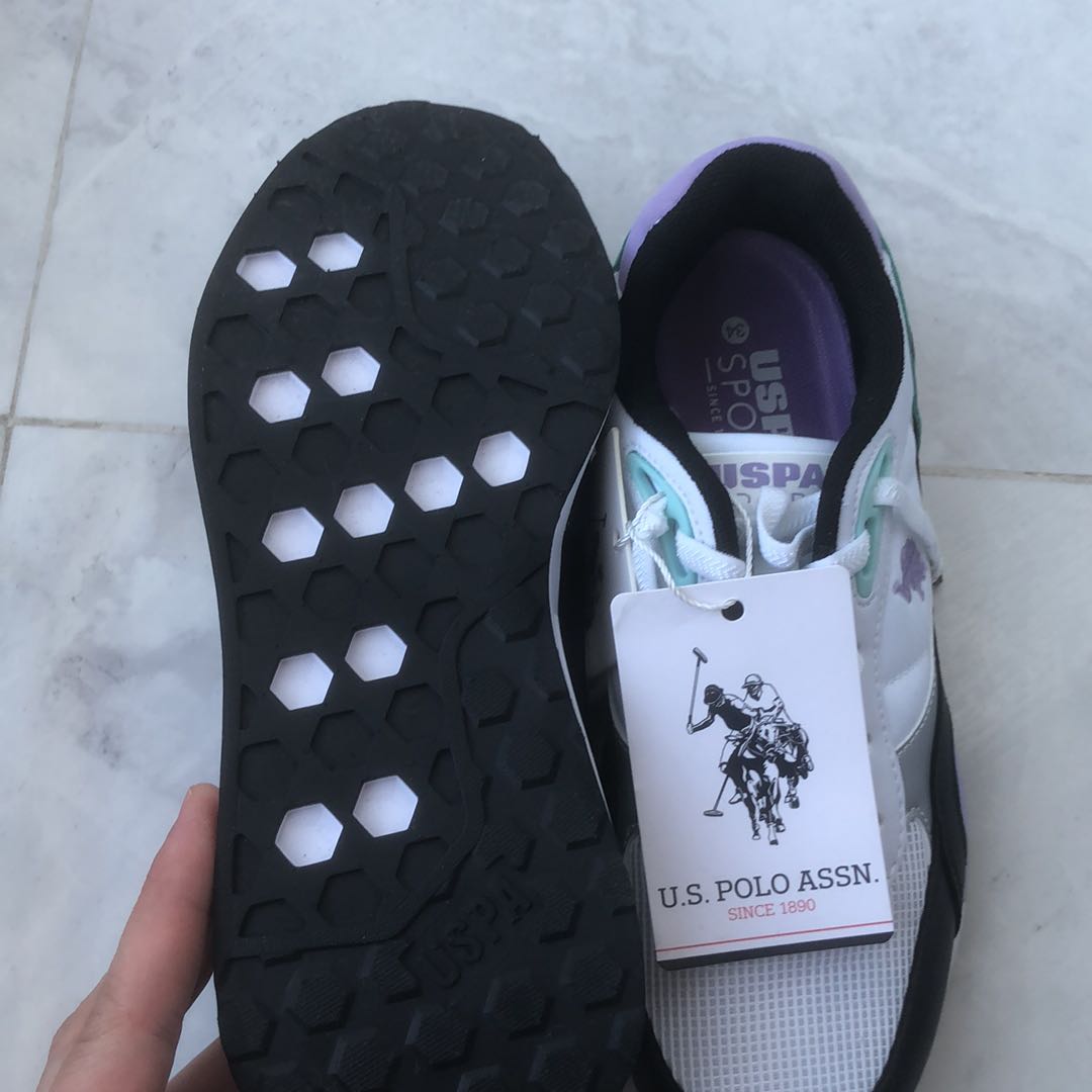 US Polo Assn Beyaz Spor Ayakkabı — görsel 4/5
