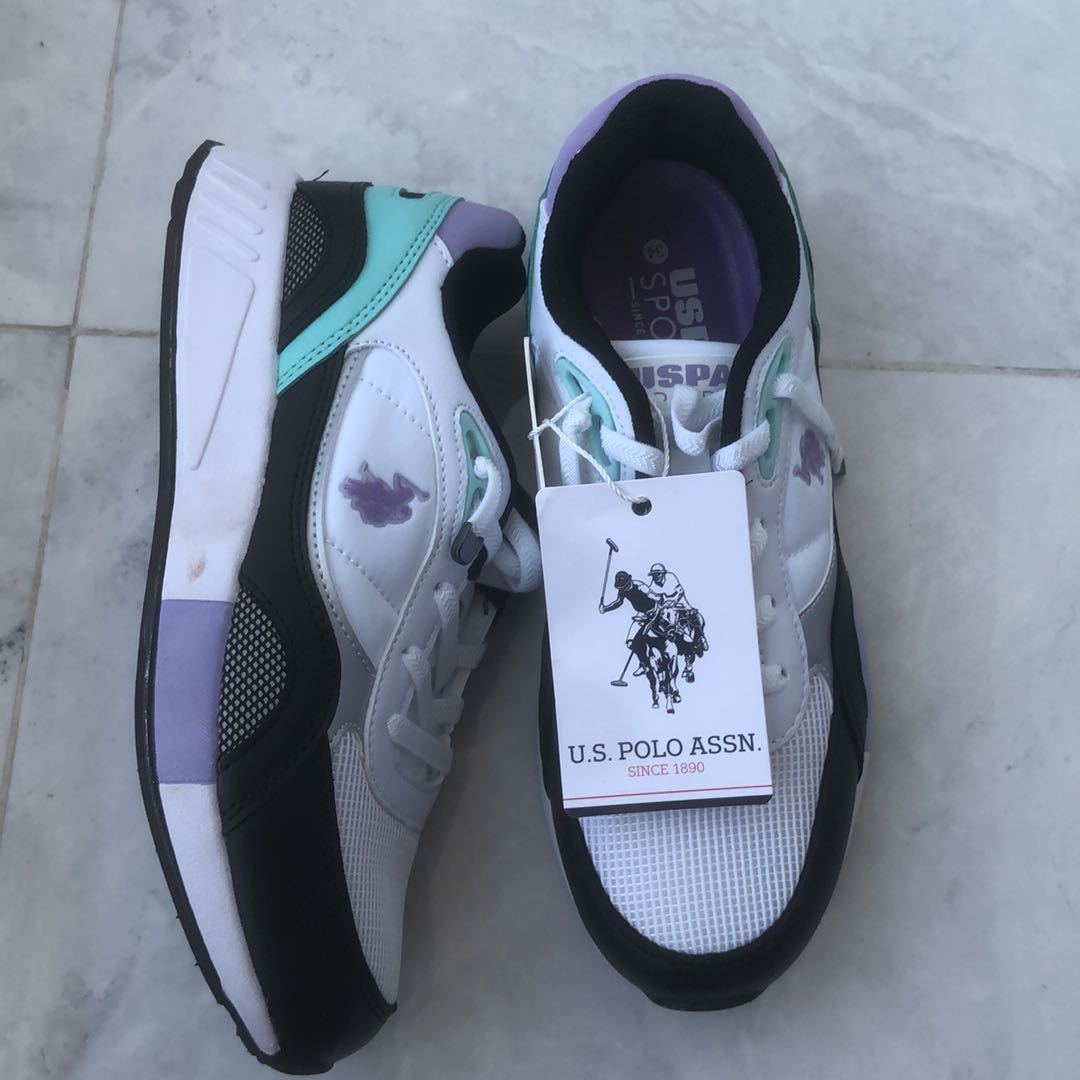 US Polo Assn Beyaz Spor Ayakkabı — görsel 2/5