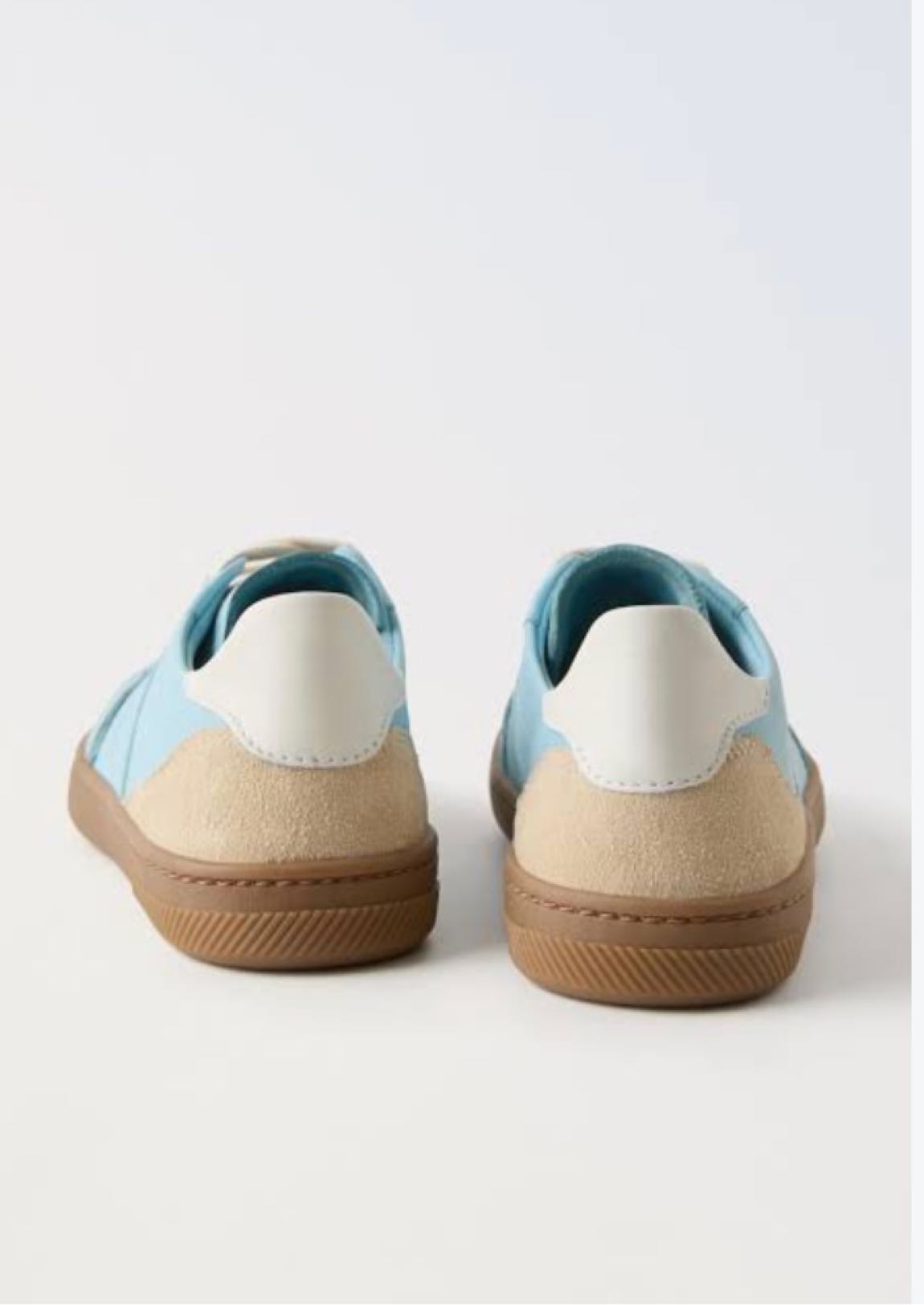 Zara %100 Deri Mavi Sneaker — görsel 10/11