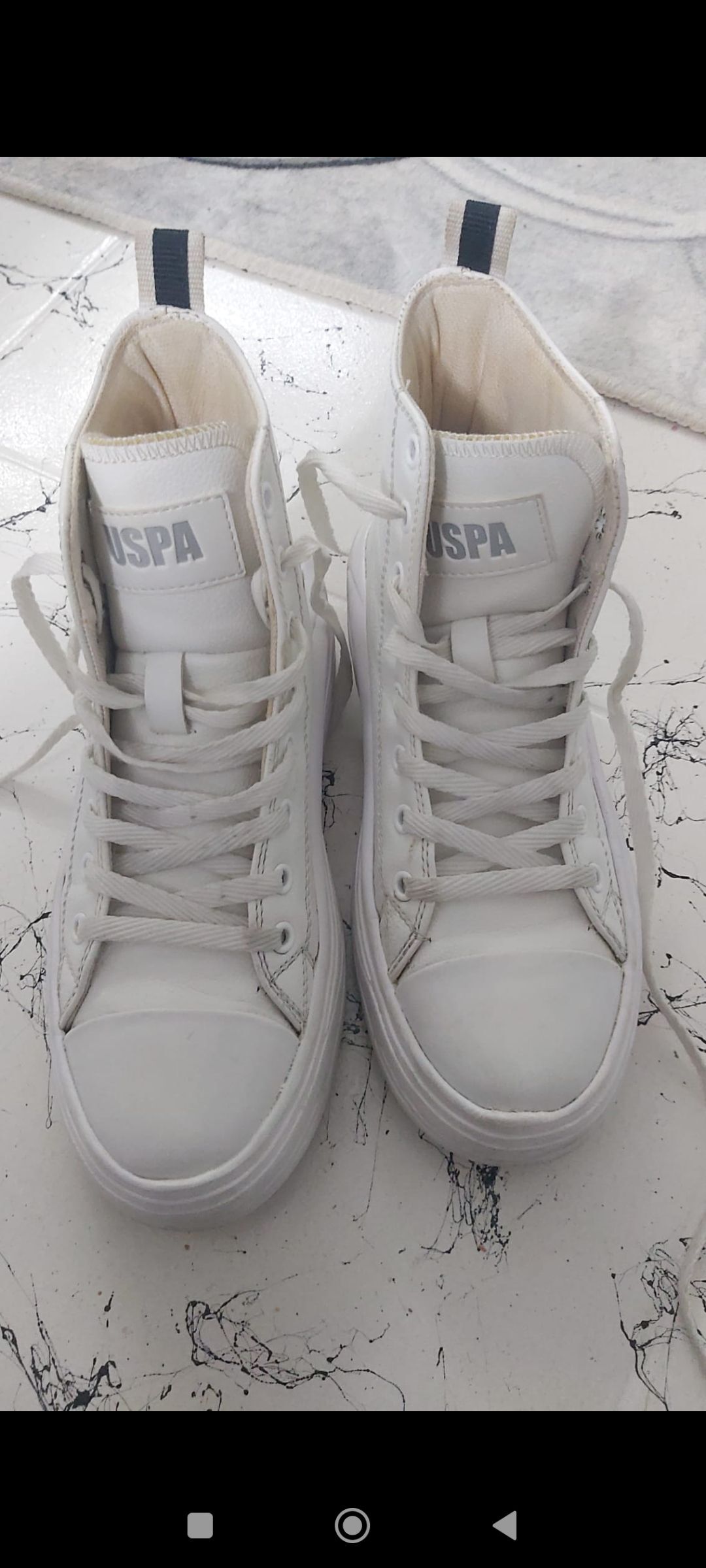 US Polo Assn Beyaz Sneaker — görsel 2/5