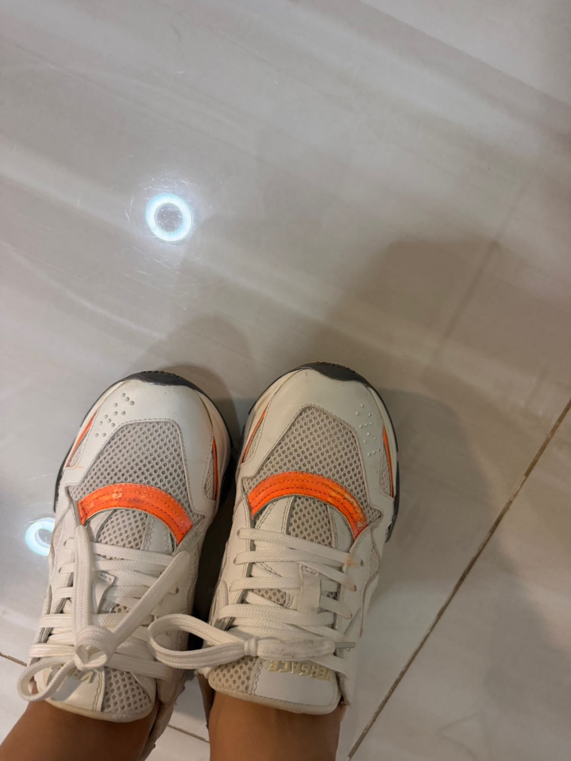 Versace Beyaz Turuncu Sneaker — görsel 11/11