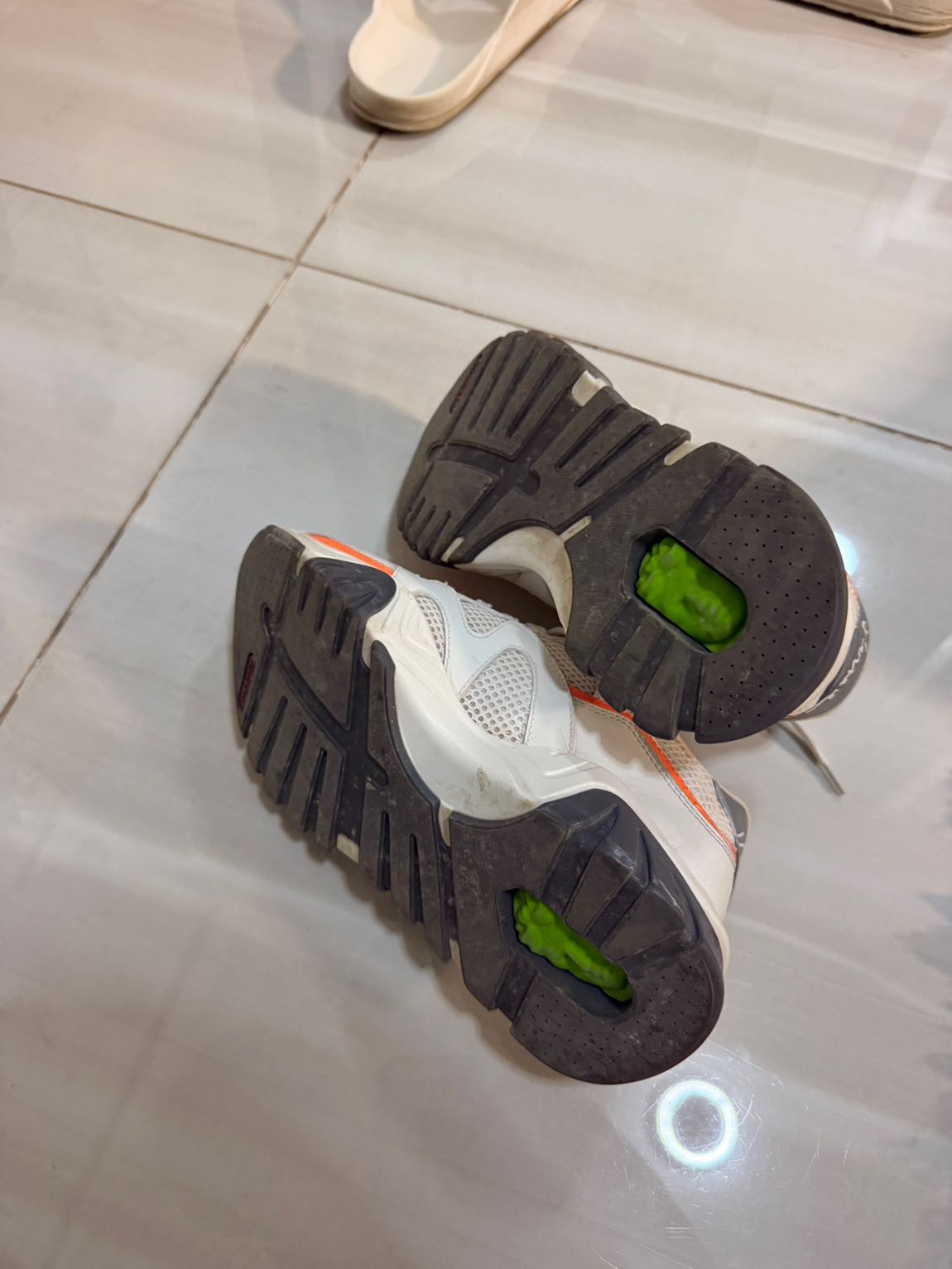 Versace Beyaz Turuncu Sneaker — görsel 6/11