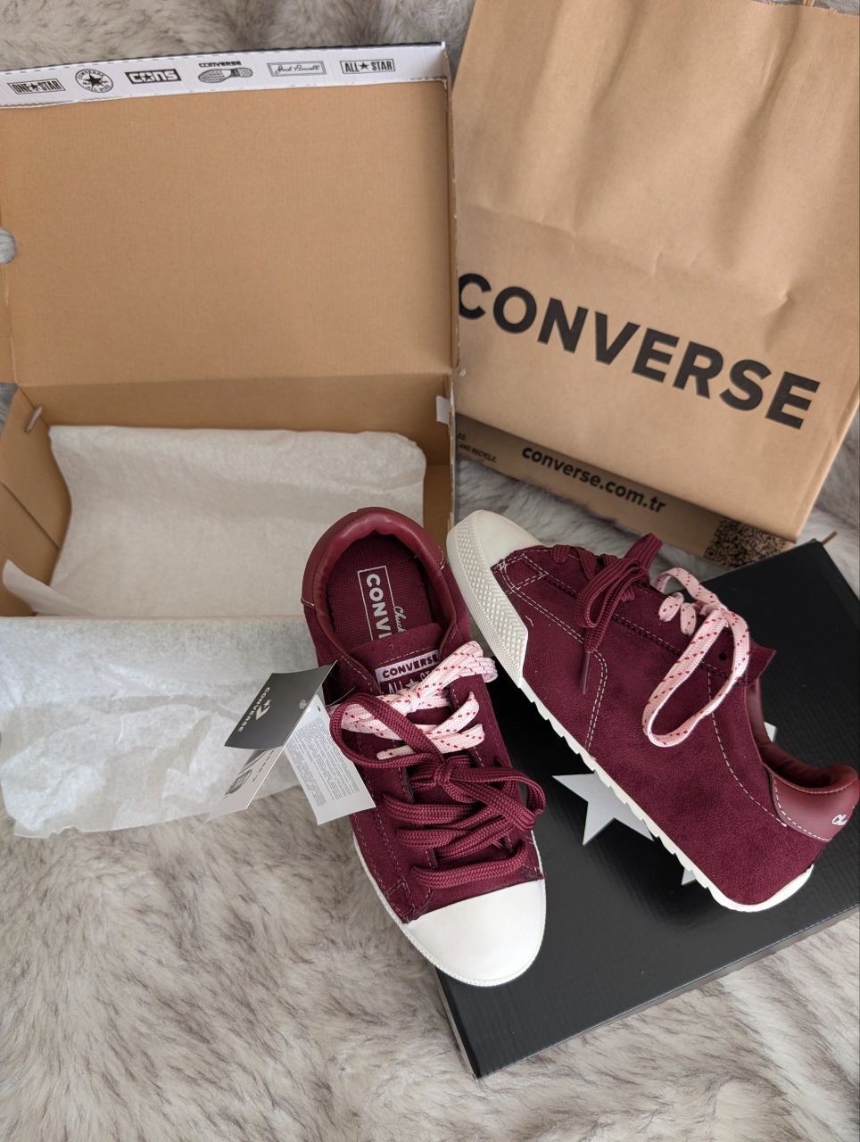 Converse Bordo Sneaker — görsel 3/9