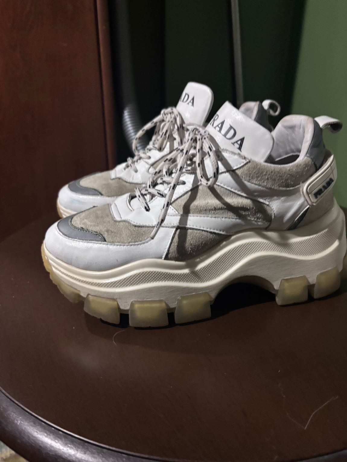 Orijinal Prada Beyaz Sneaker — görsel 3/9