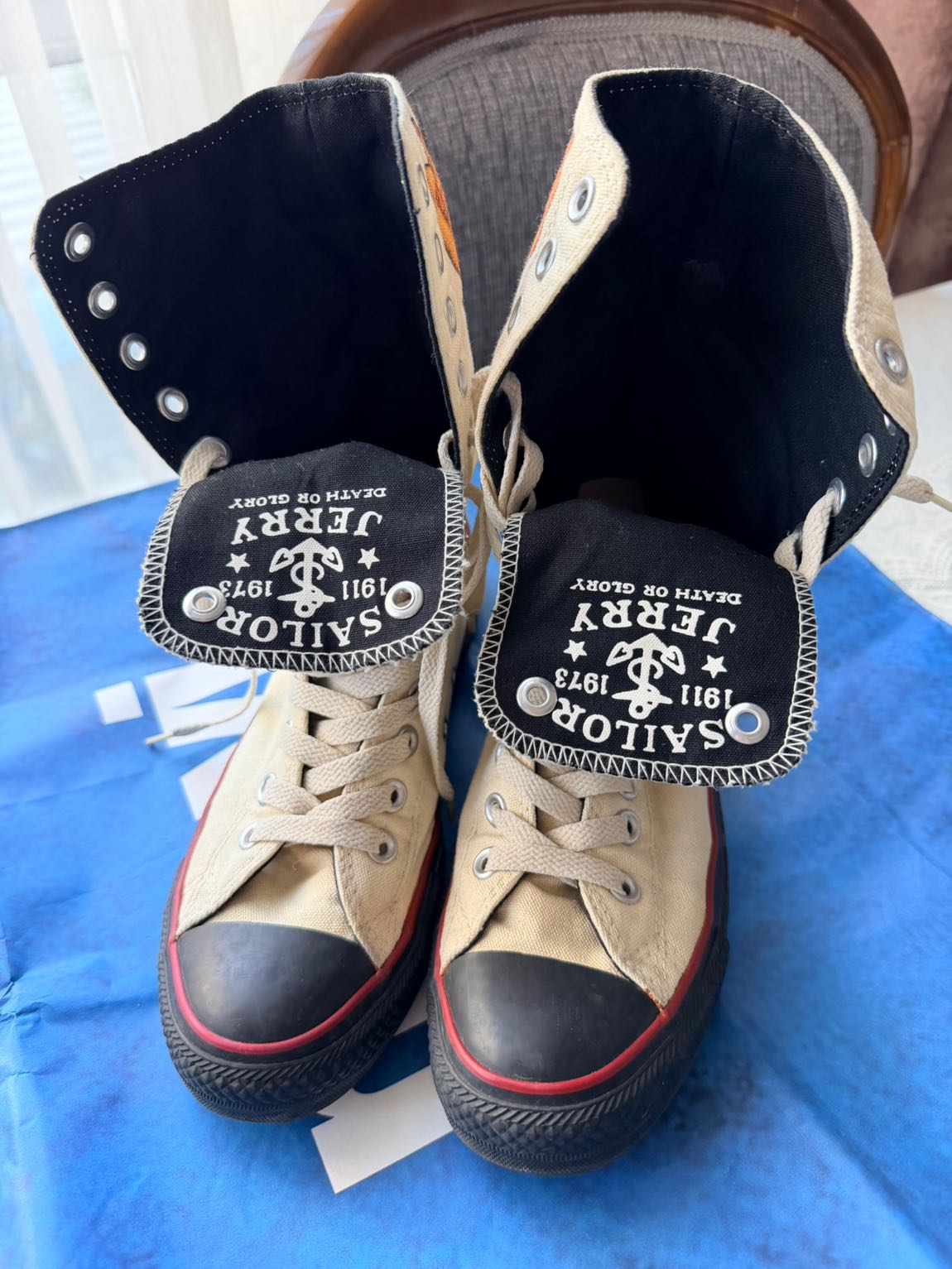 Converse Sailor Jerry özel seri ayakkabı — görsel 4/9